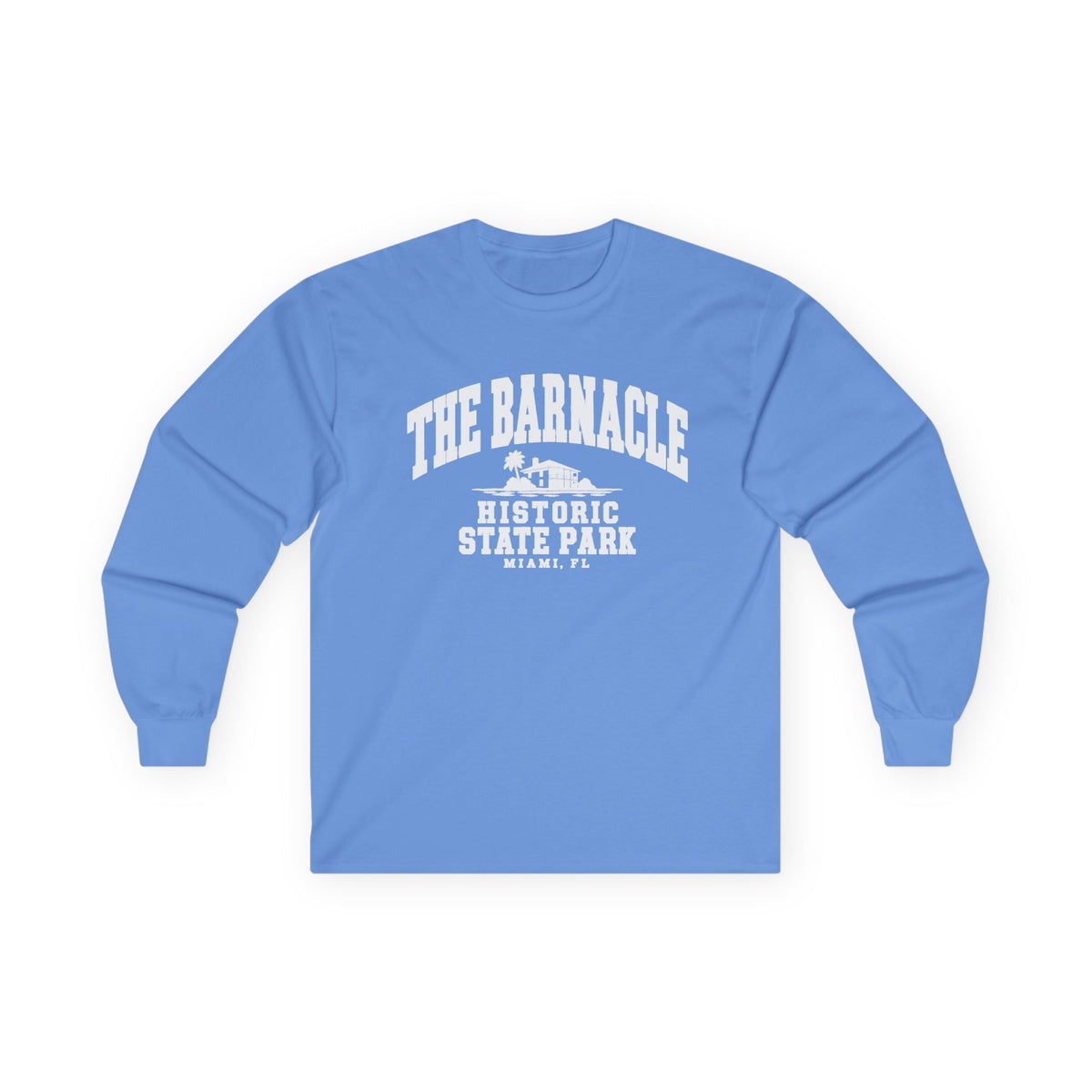 The Barnacle Historic State Park Logo- Long Sleeve Tee
