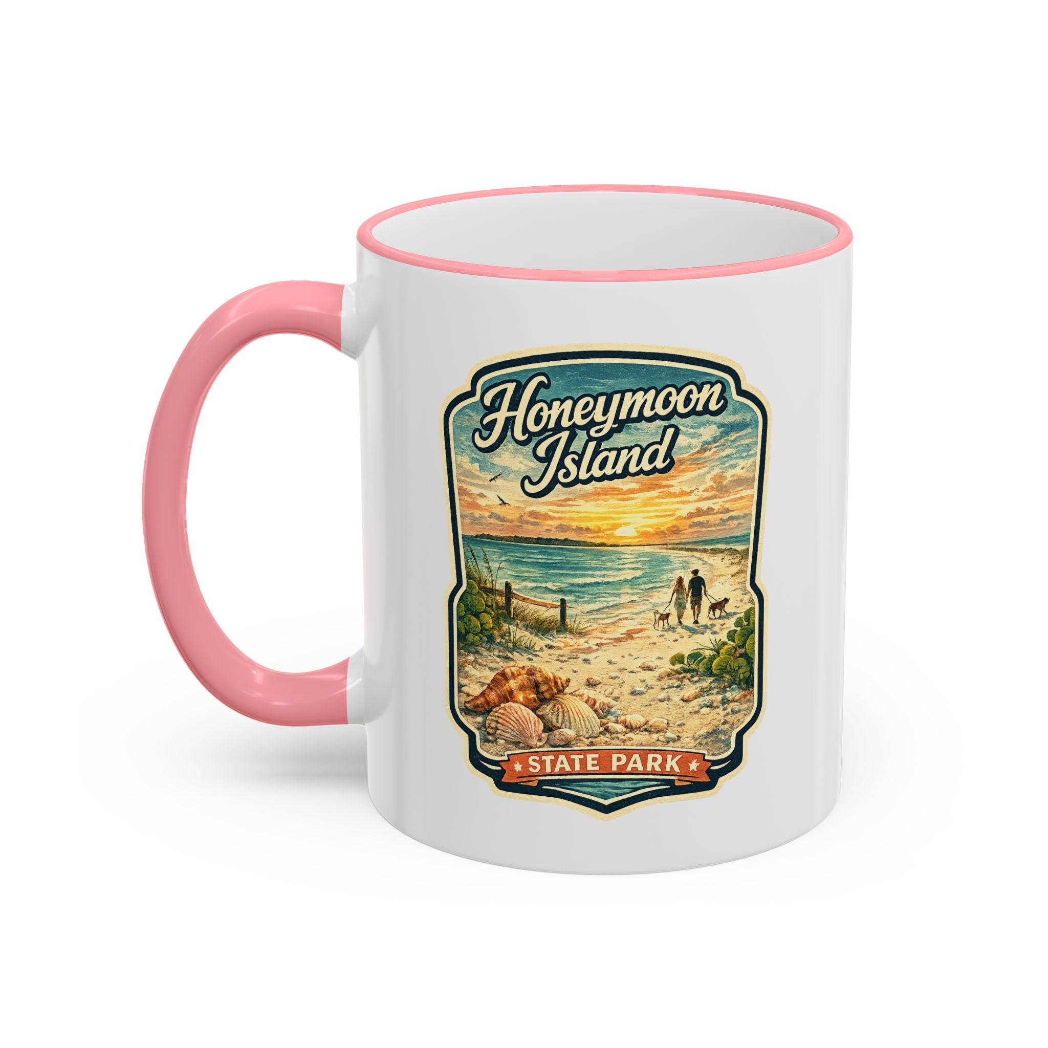 Honeymoon Island Accent Rim & Handle 11oz/15oz