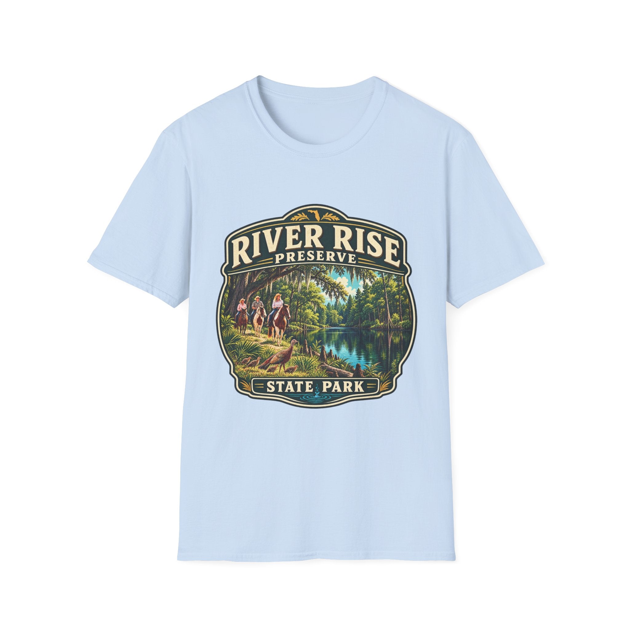 River Rise - Retro Tee