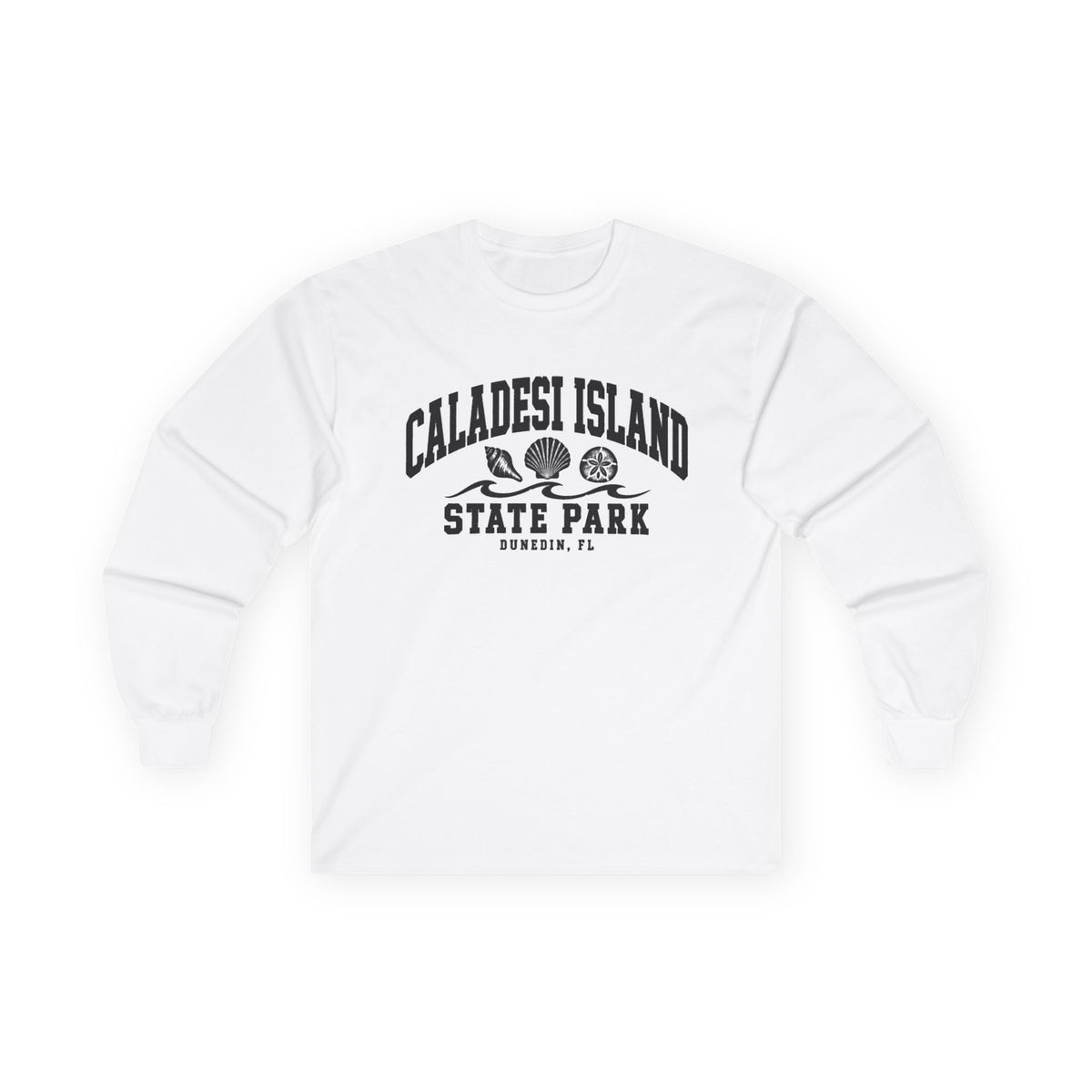 Caladesi Island State Park Vintage Logo- Long Sleeve Tee