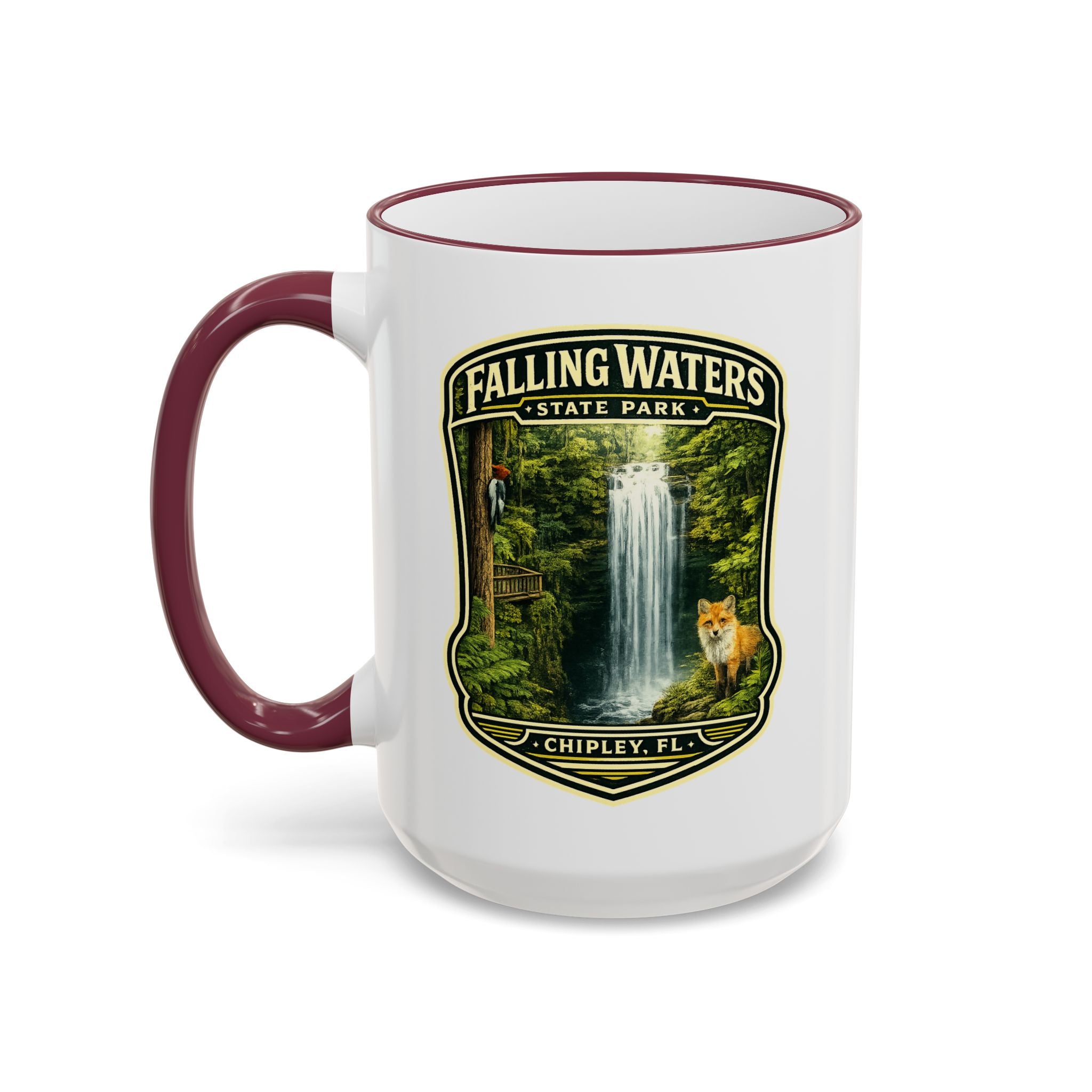 Falling Waters Accent Rim & Handle 11oz/15oz
