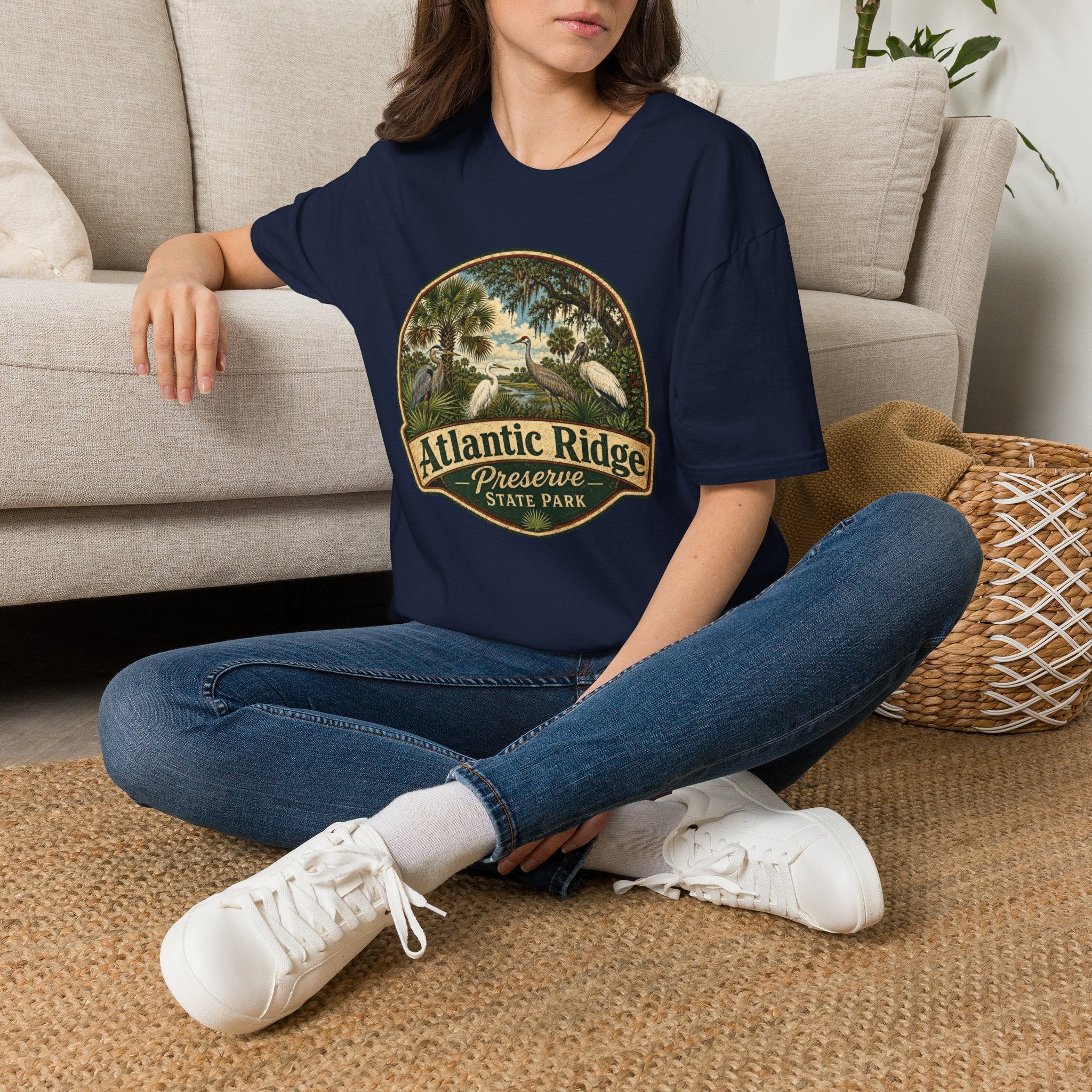 Atlantic Ridge - Retro Tee