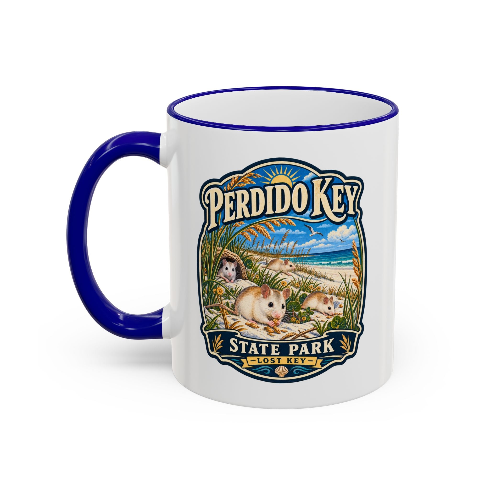 Perdido Key Accent Rim & Handle 11oz/15oz