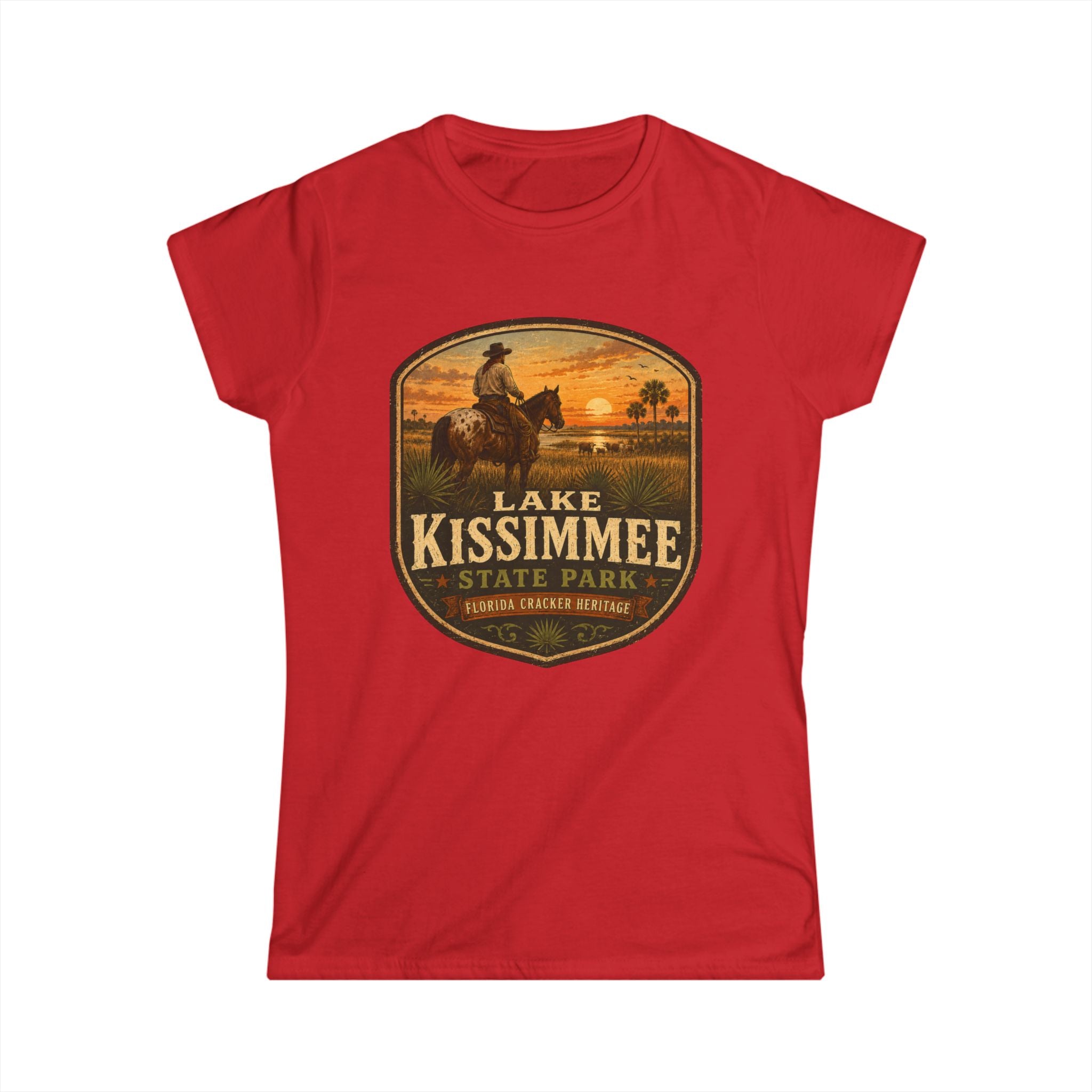 Lake Kissimmee- Vintage Sunset Tee
