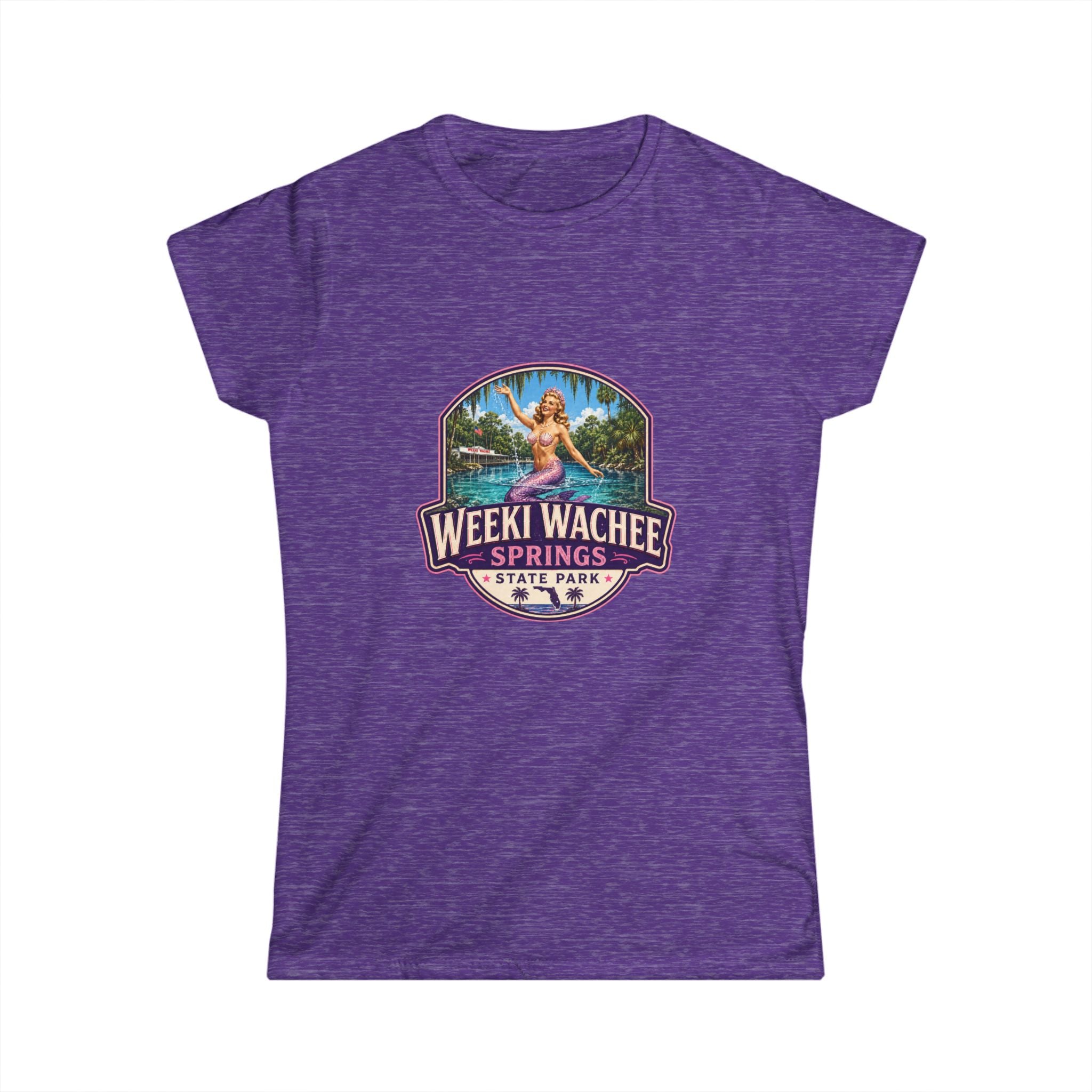 Weeki Wachee Springs- Vintage Tee Pink