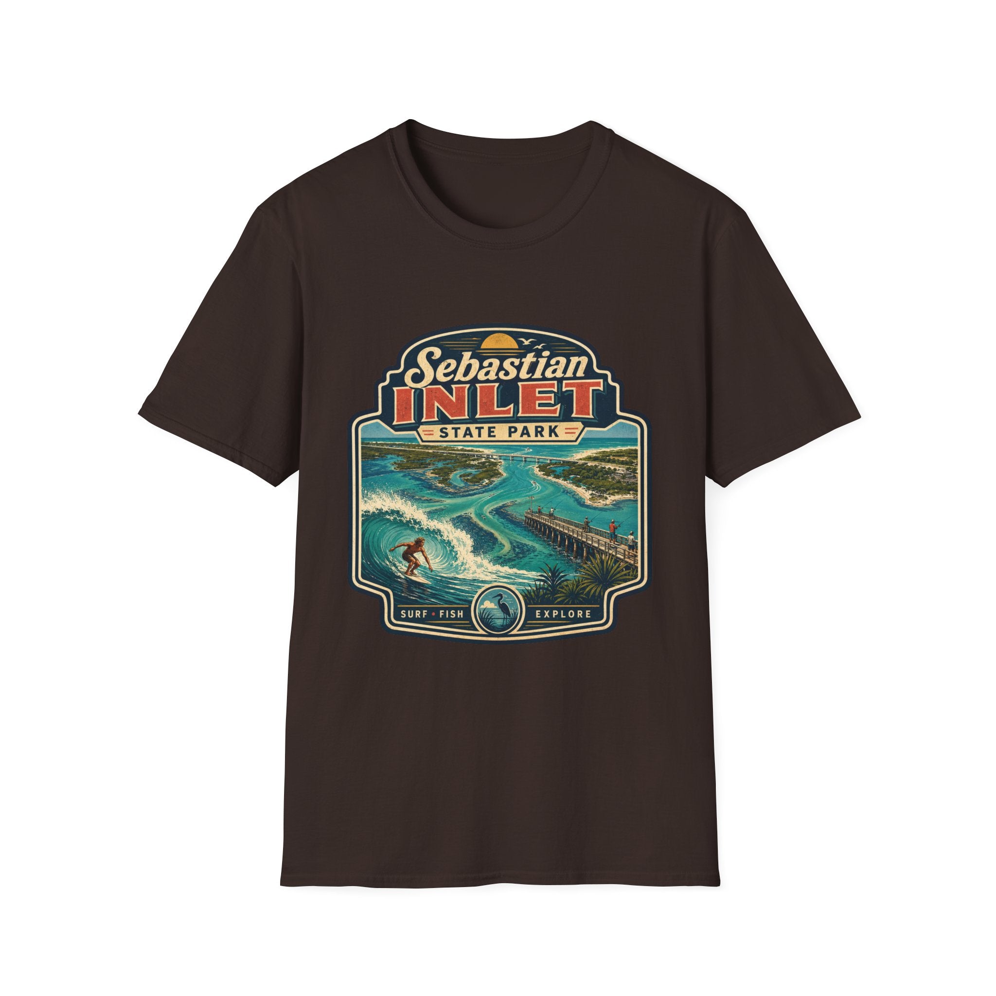 Sebastian Inlet - Retro Tee