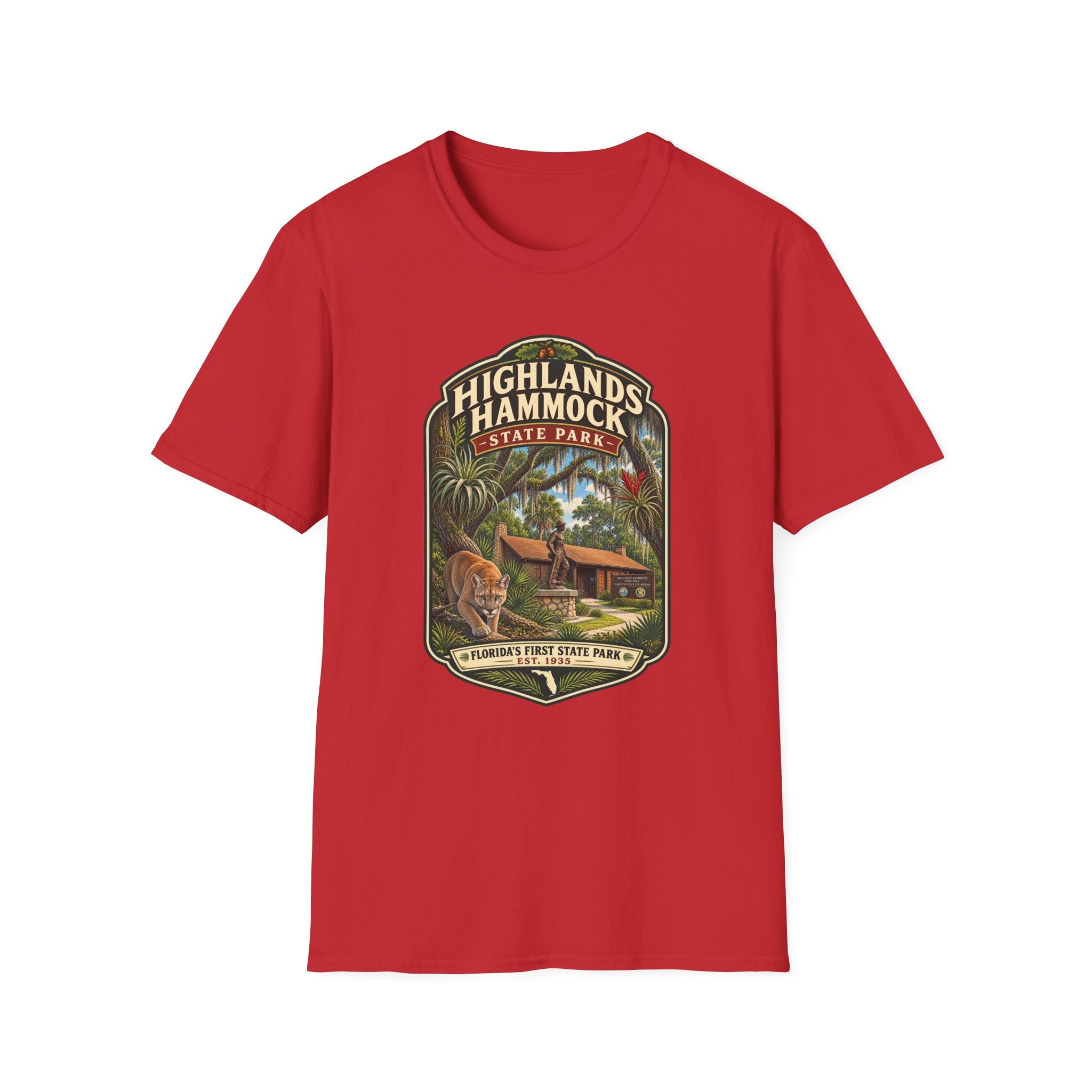 Highlands Hammock- Retro Tee
