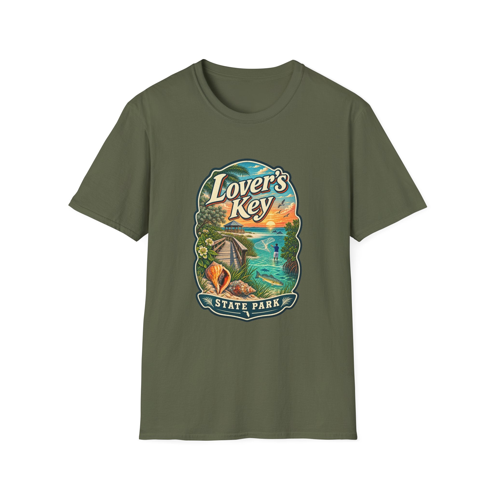 Lovers Key- Retro Tee