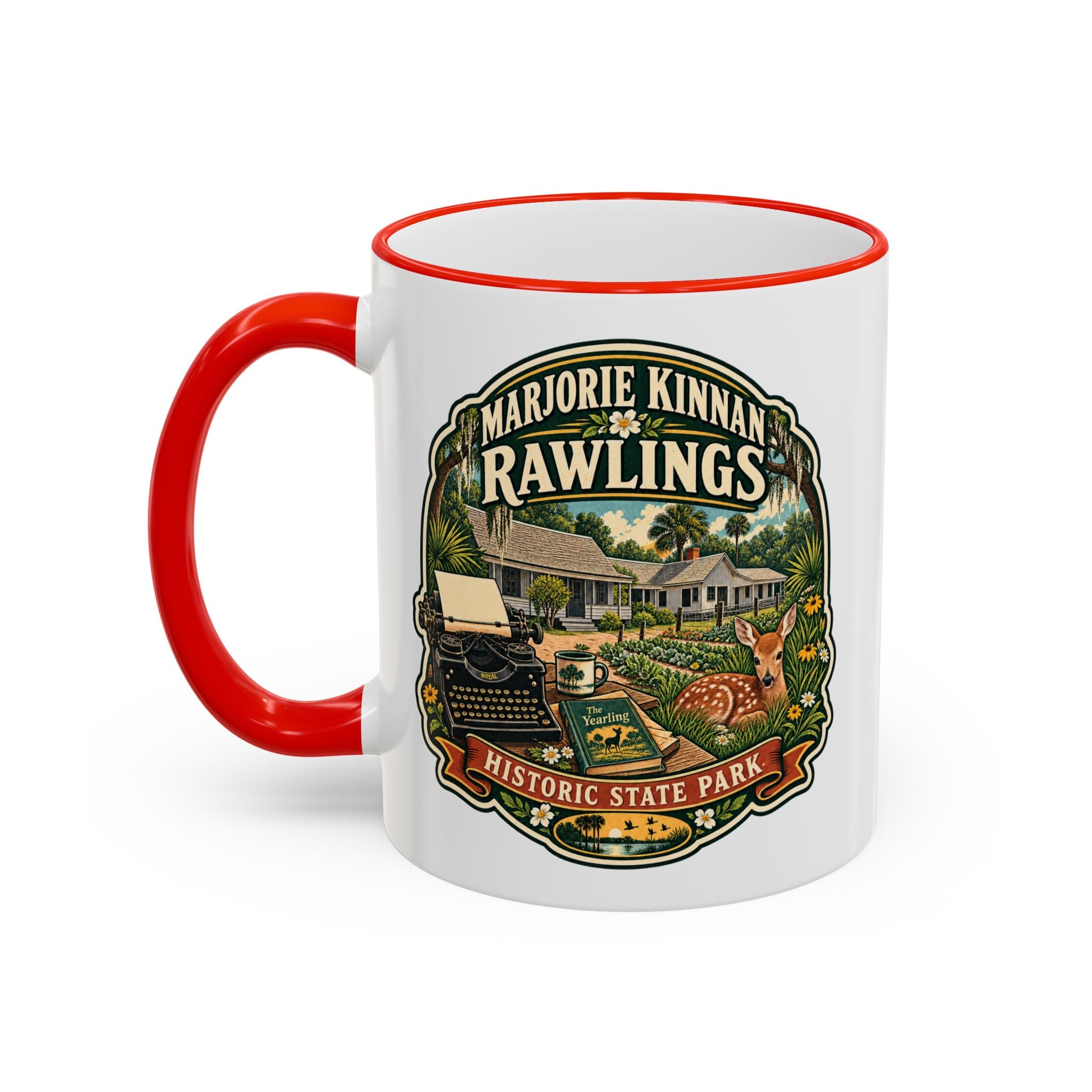 Marjorie Kinnan Rawlings Accent Rim & Handle 11oz/15oz
