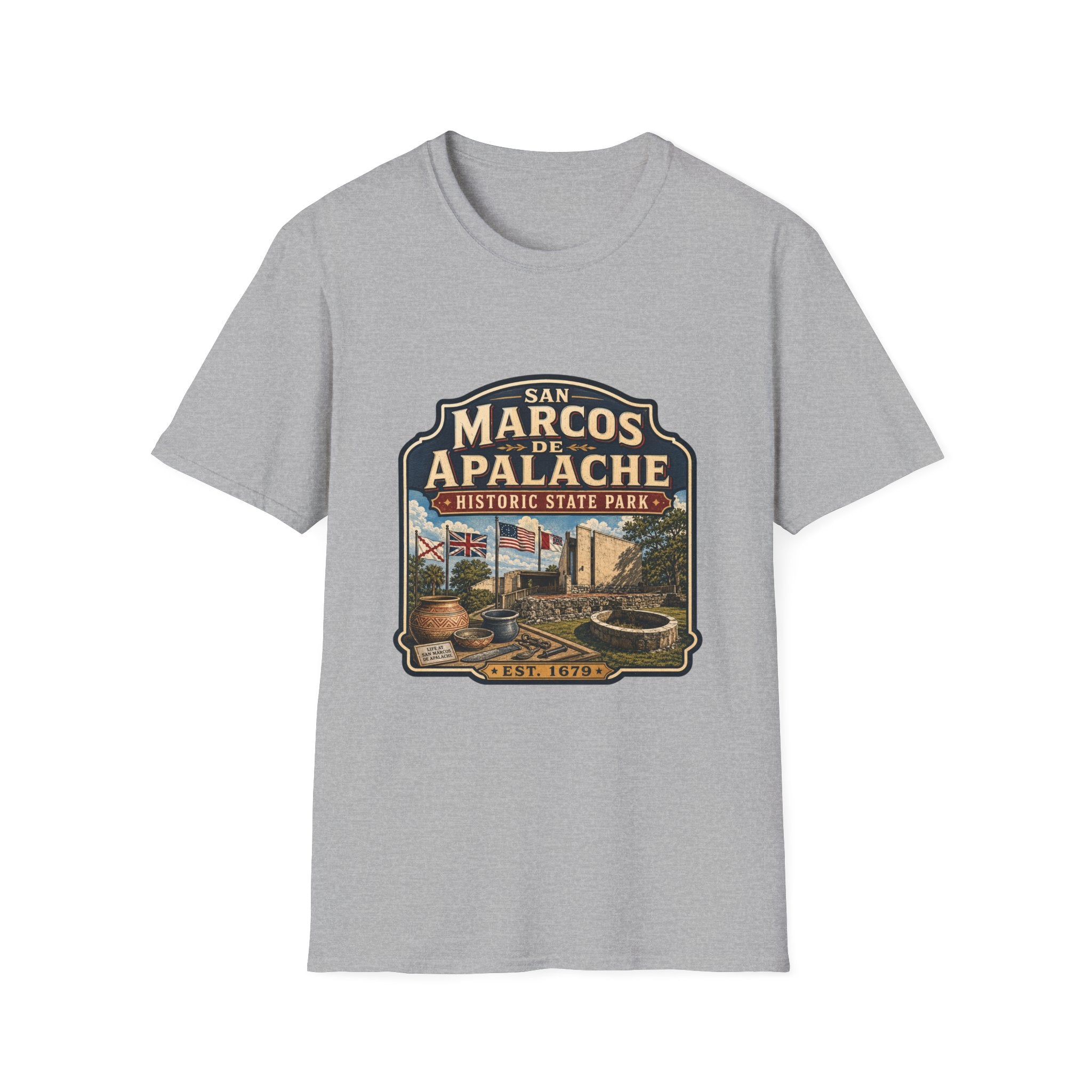 San Marcos de Apalache - Retro Tee