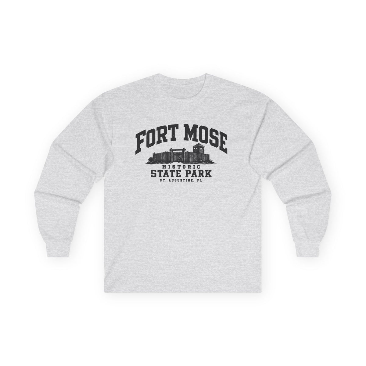 Fort Mose Historic State Park Logo- Long Sleeve Tee