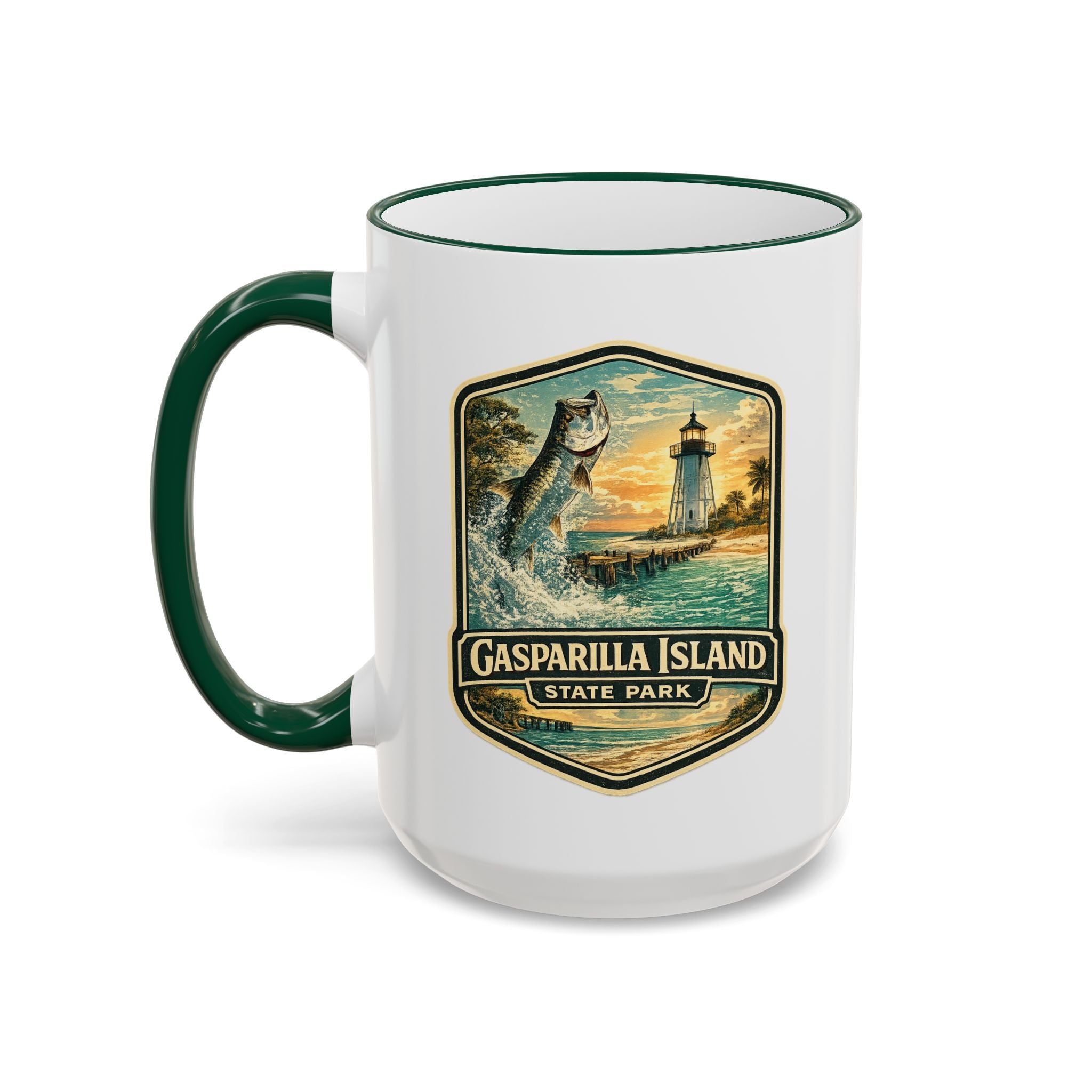 Gasparilla Island Accent Rim & Handle 11oz/15oz
