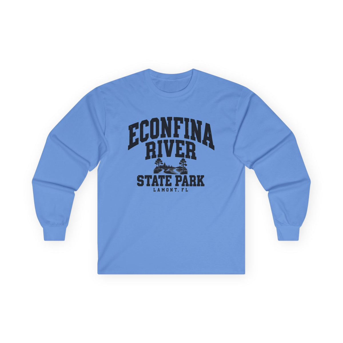 Econfina River State Park Vintage Logo- Long Sleeve Tee