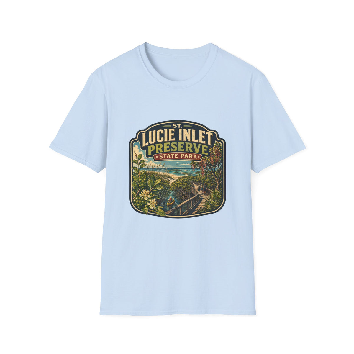 St. Lucie Inlet — Retro Tee