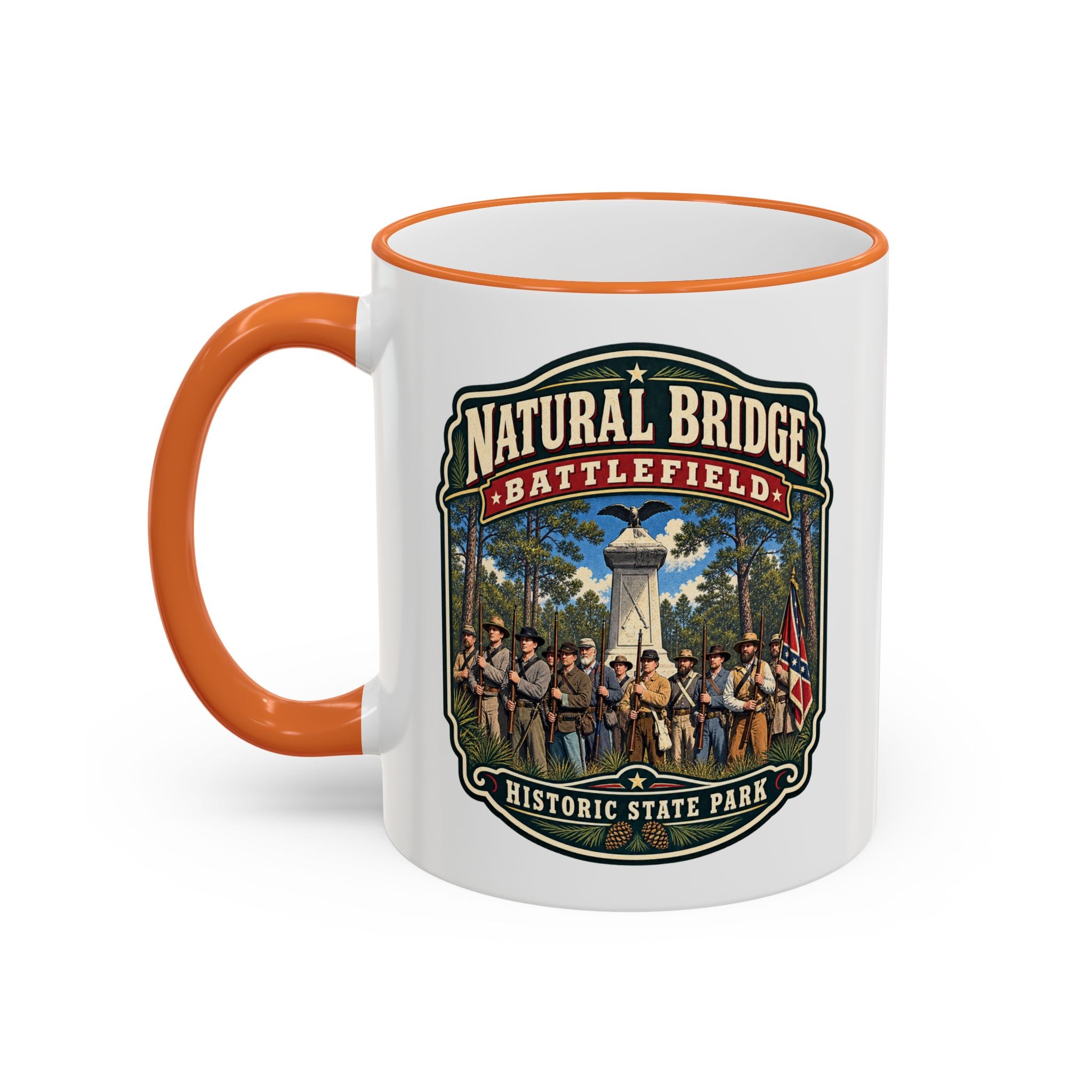 Natural Bridge Accent Rim & Handle 11oz/15oz