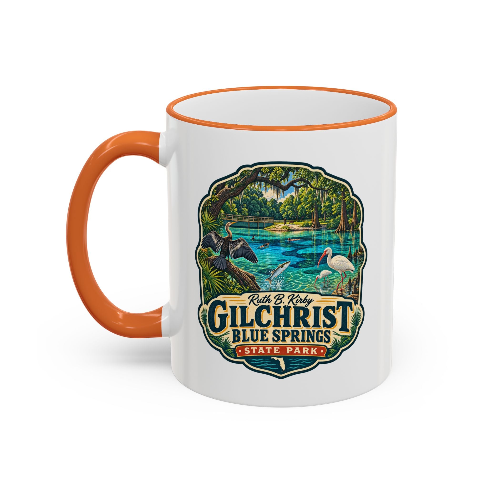 Gilchrist Blue Accent Rim & Handle 11oz/15oz