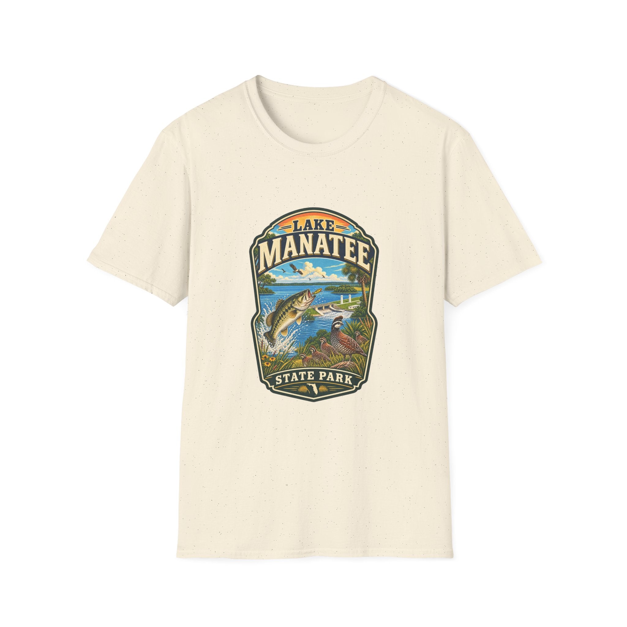Lake Mantee- Retro Tee