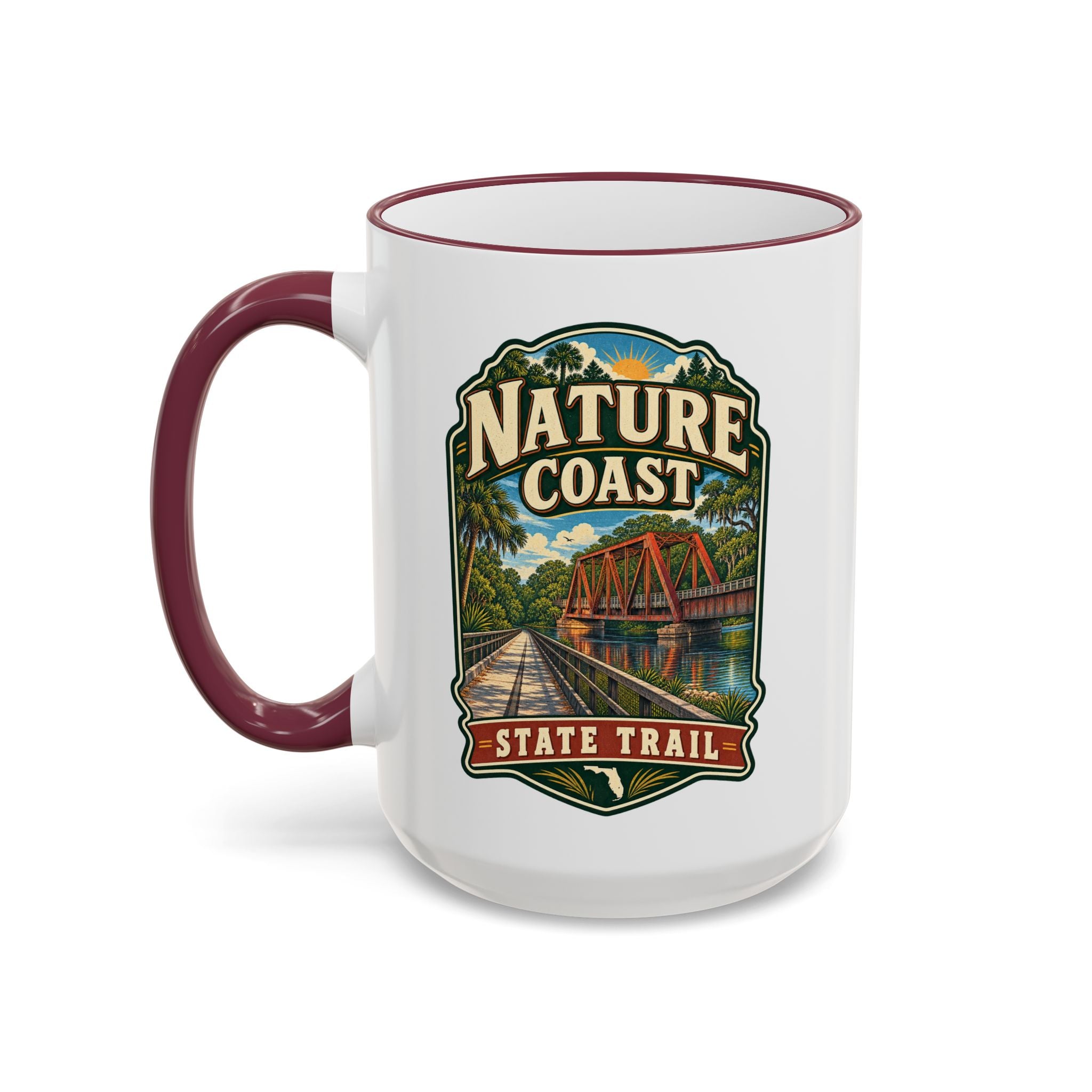 Nature Coast Trail Accent Rim & Handle 11oz/15oz