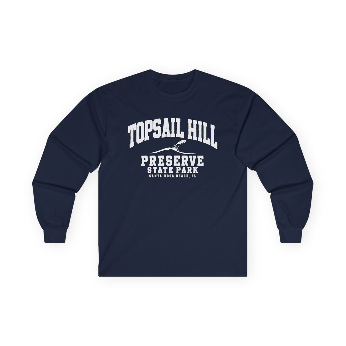 Topsail Hill Preserve State Park Vintage Logo- Long Sleeve Tee