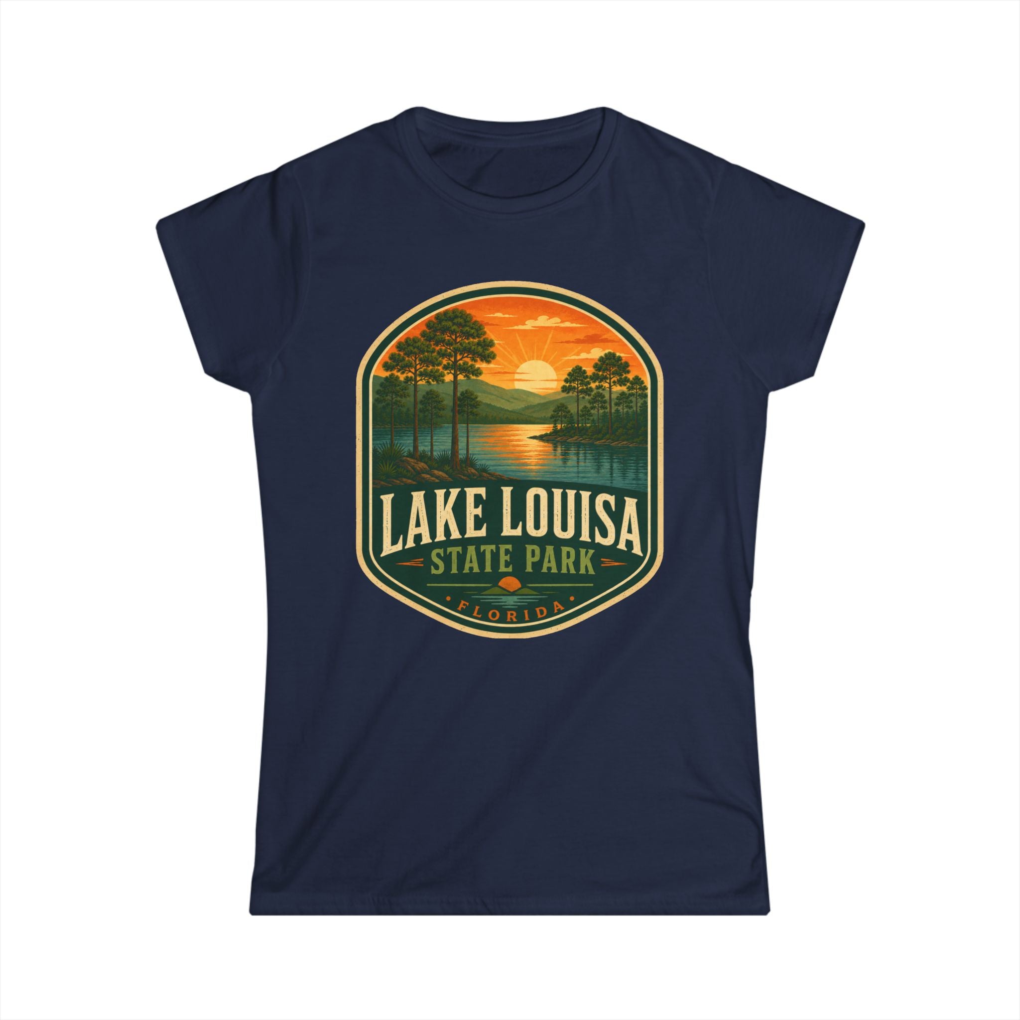 Lake Louisa- Vintage Sunset Tee