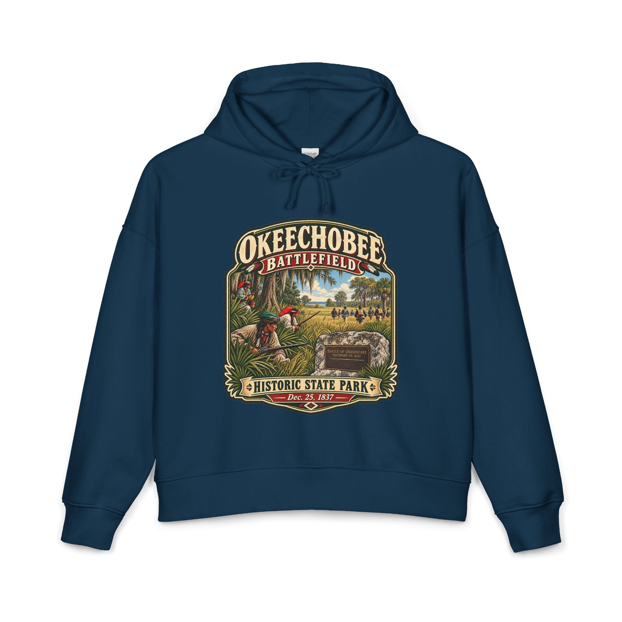 Okeechobee Battlefield — Vintage Hoodie