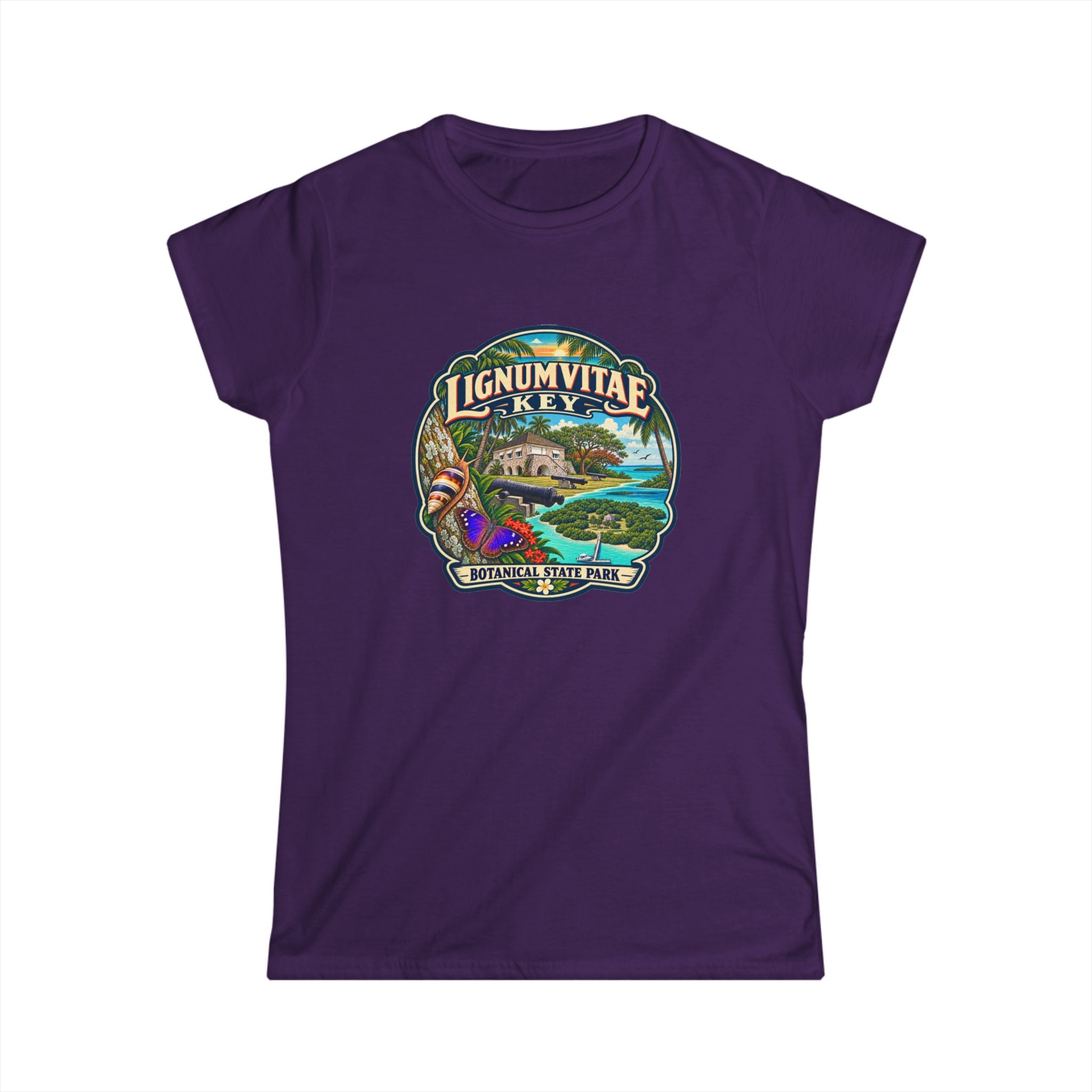 Lignumvitae Key- Vintage Tee