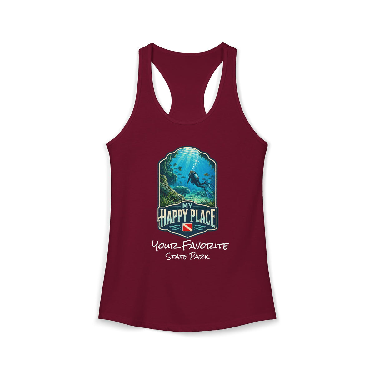 CUSTOMIZABLE Springs Racerback Tank