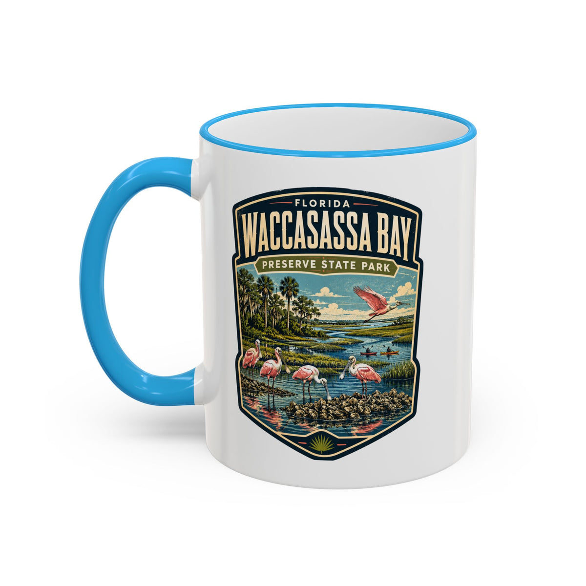 Waccasassa Bay — Accent Rim & Handle 11oz/15oz