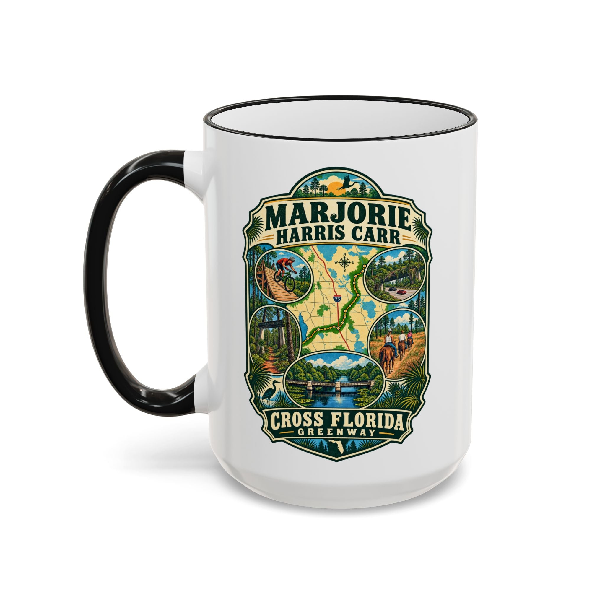 Marjorie Harris Carr Greenway Accent Rim & Handle 11oz/15oz
