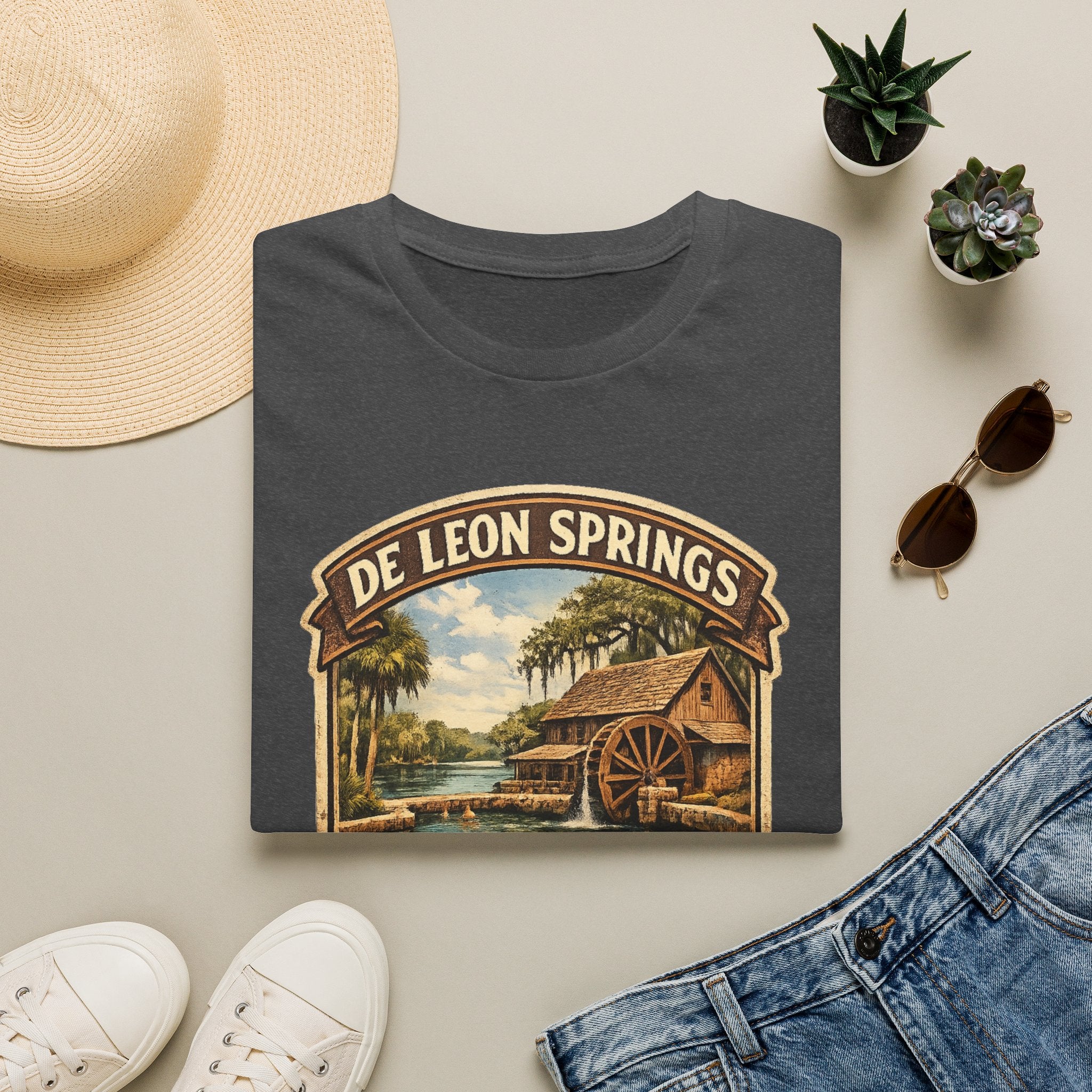De Leon Springs- Retro Tee
