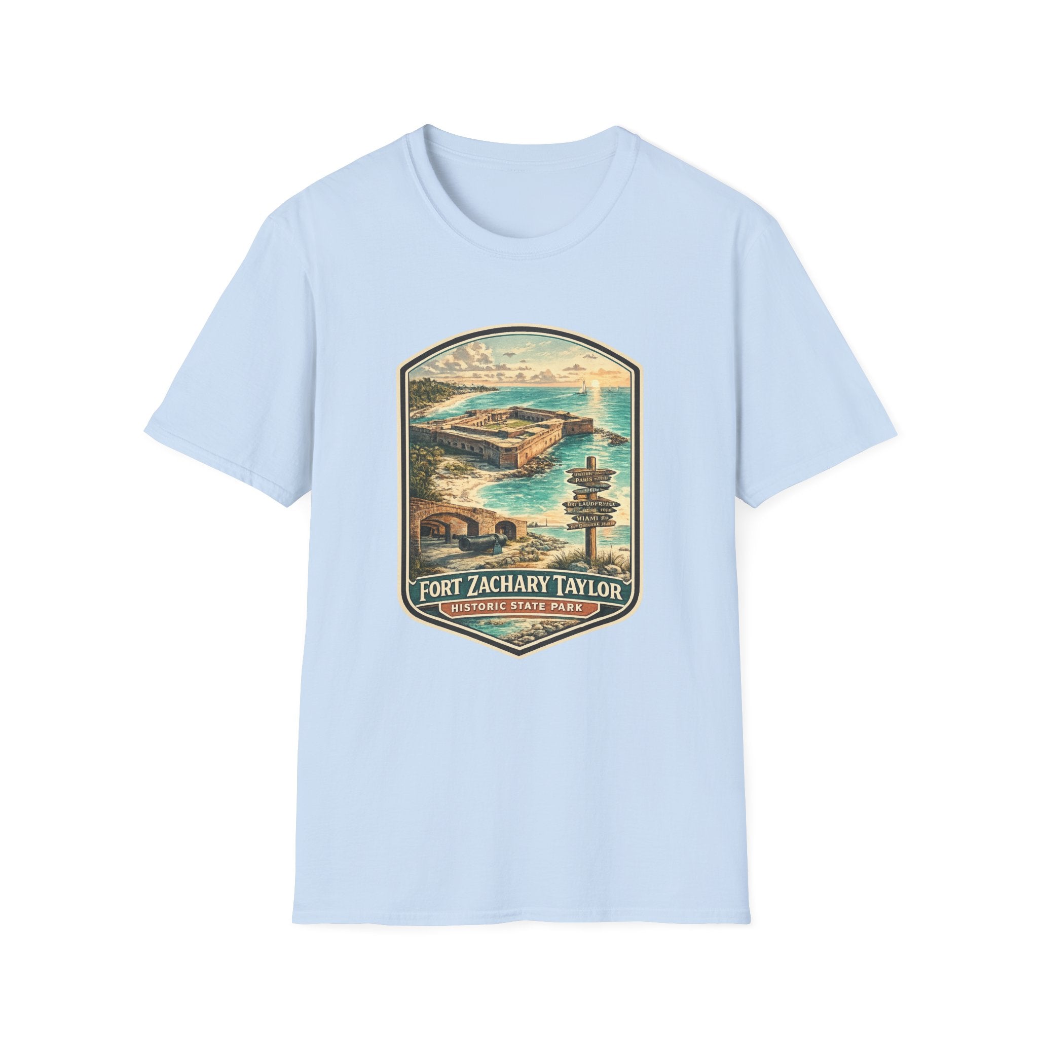 Fort Zachary Taylor- Retro Tee