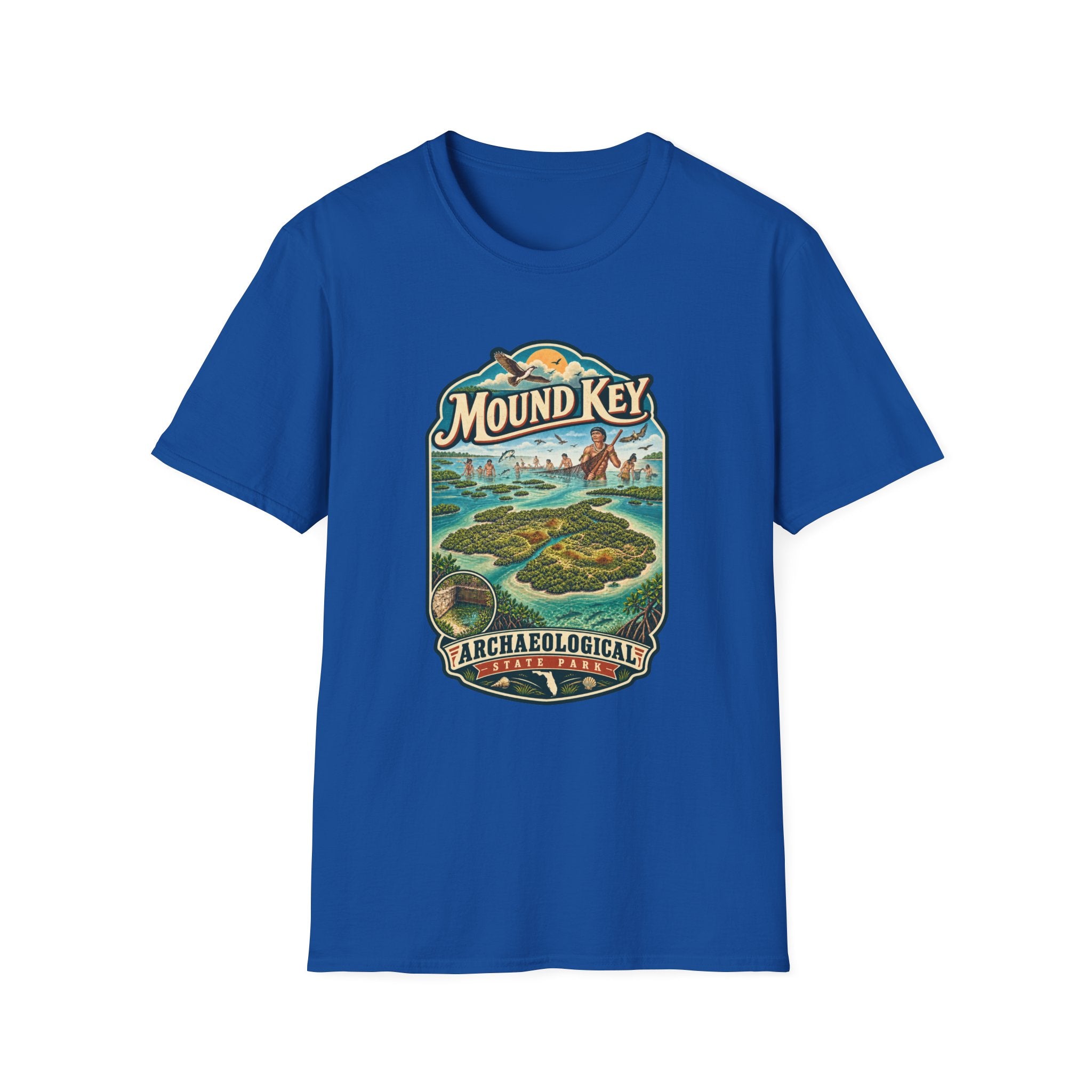Mound Key- Retro Tee