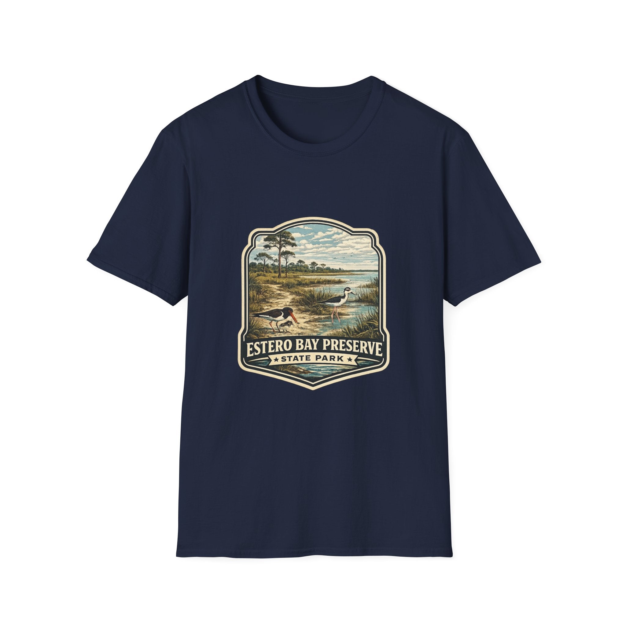 Estero Bay- Retro Tee