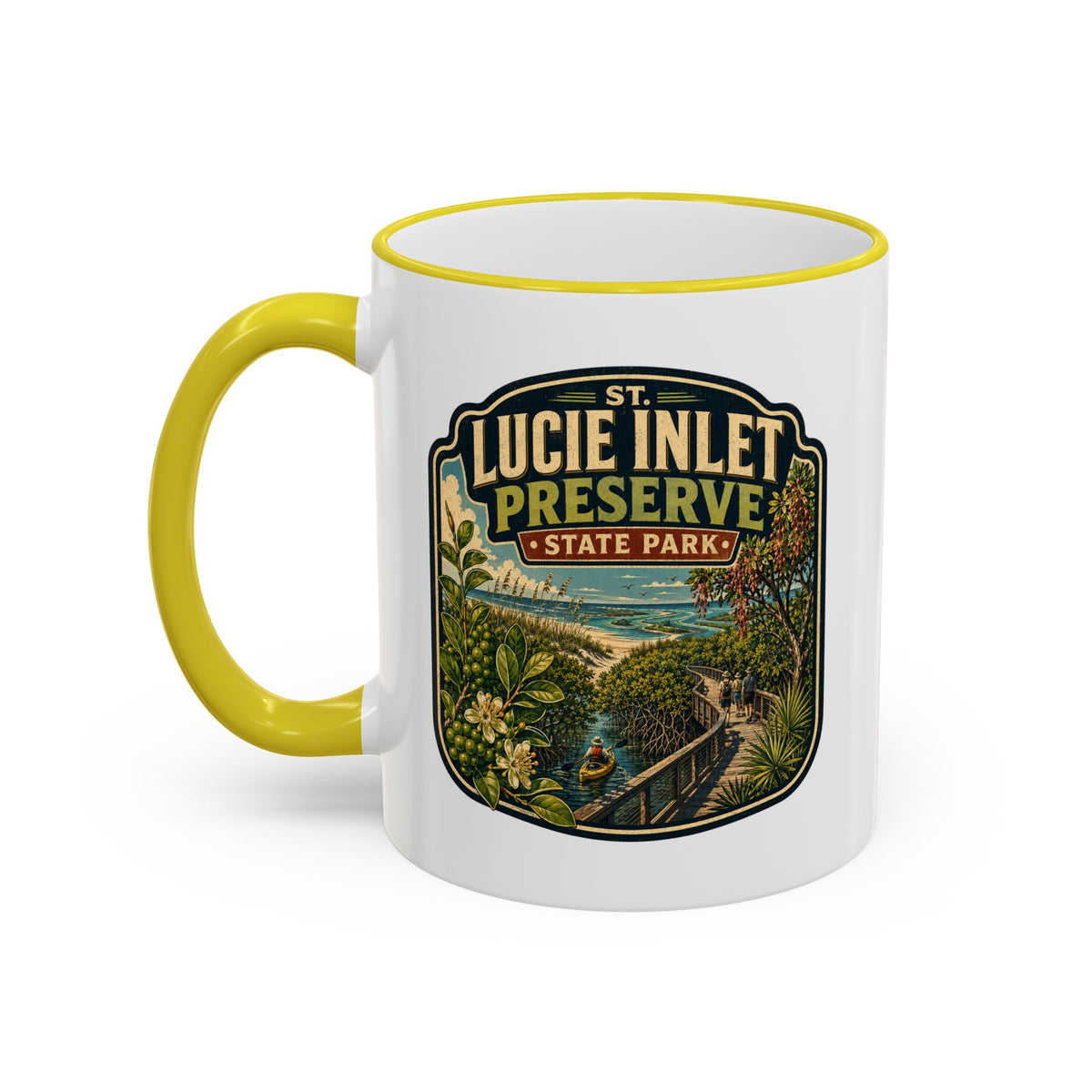 St. Lucie Inlet — Accent Rim & Handle 11oz/15oz