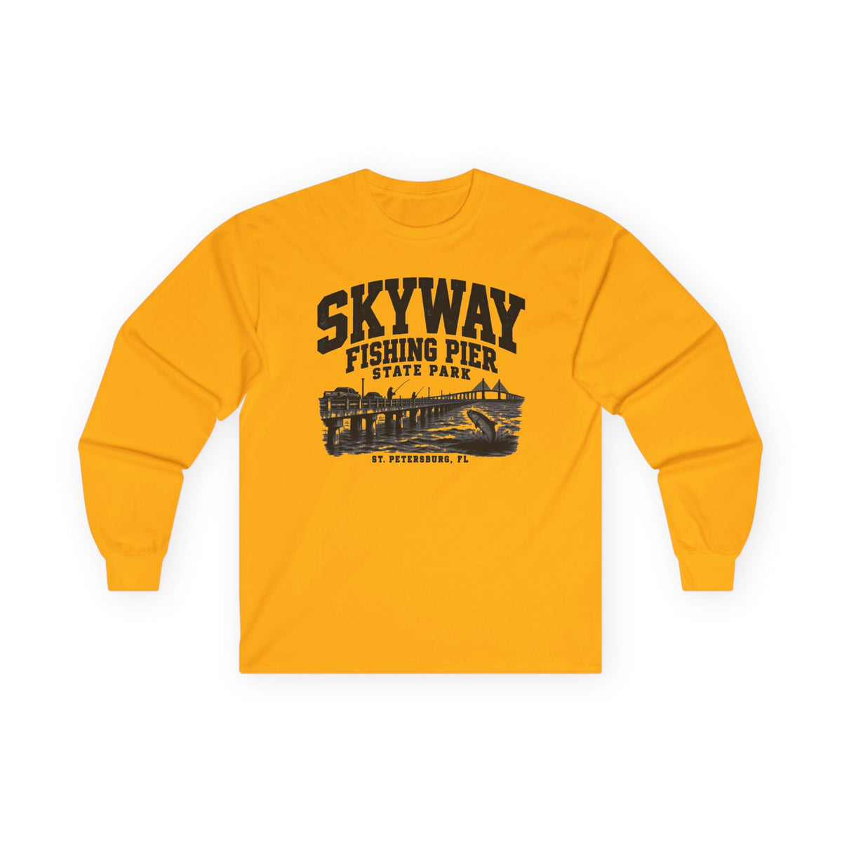 Skyway Fishing Pier State Park- Long Sleeve Tee