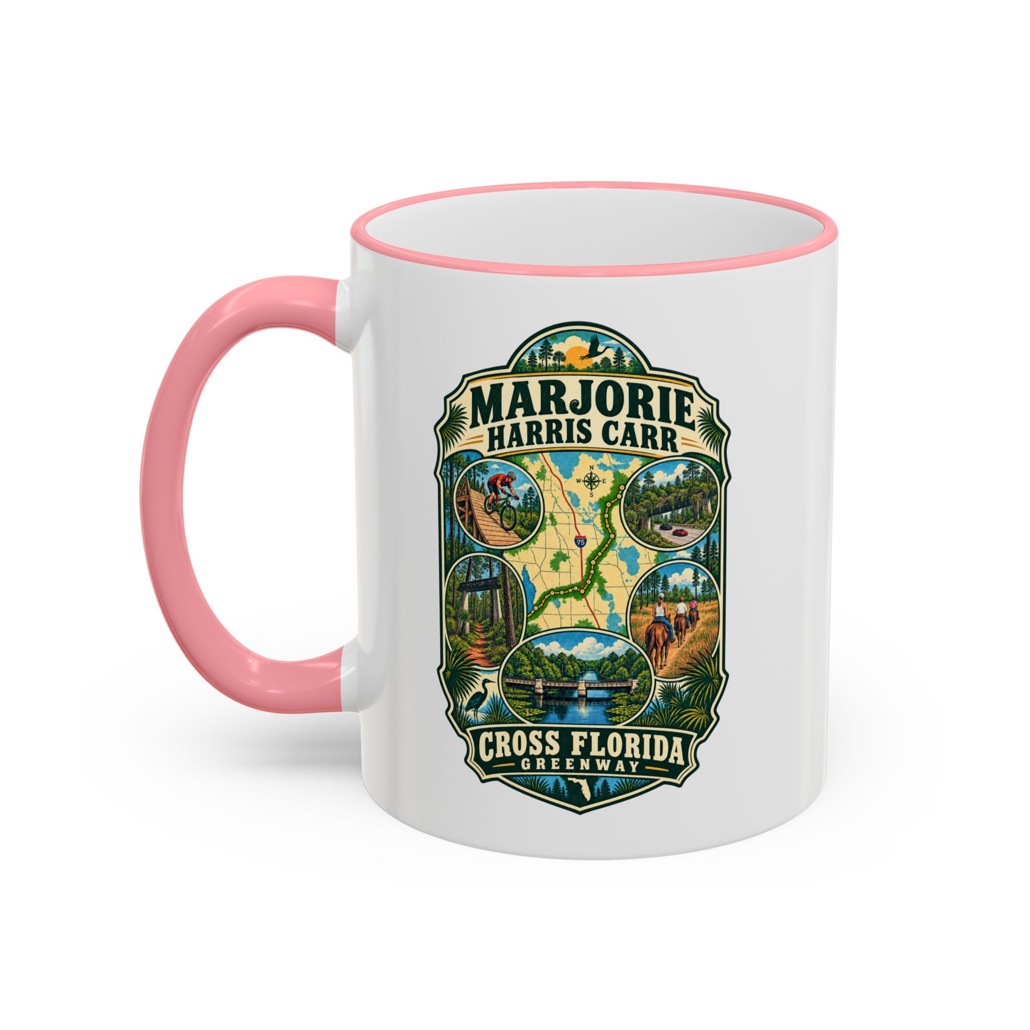 Marjorie Harris Carr Greenway Accent Rim & Handle 11oz/15oz