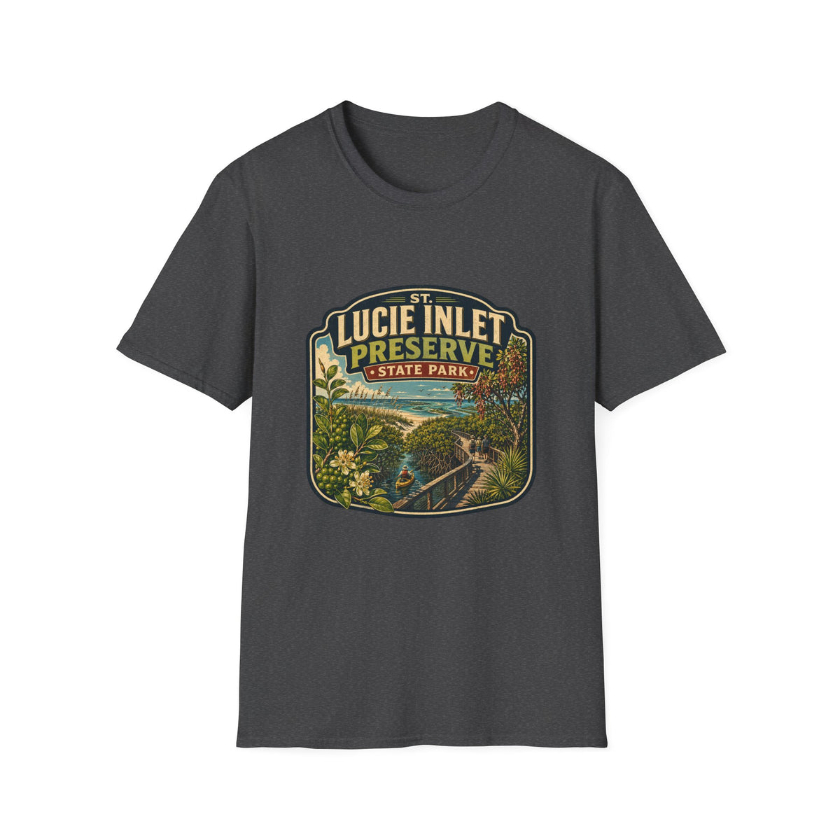 St. Lucie Inlet — Retro Tee