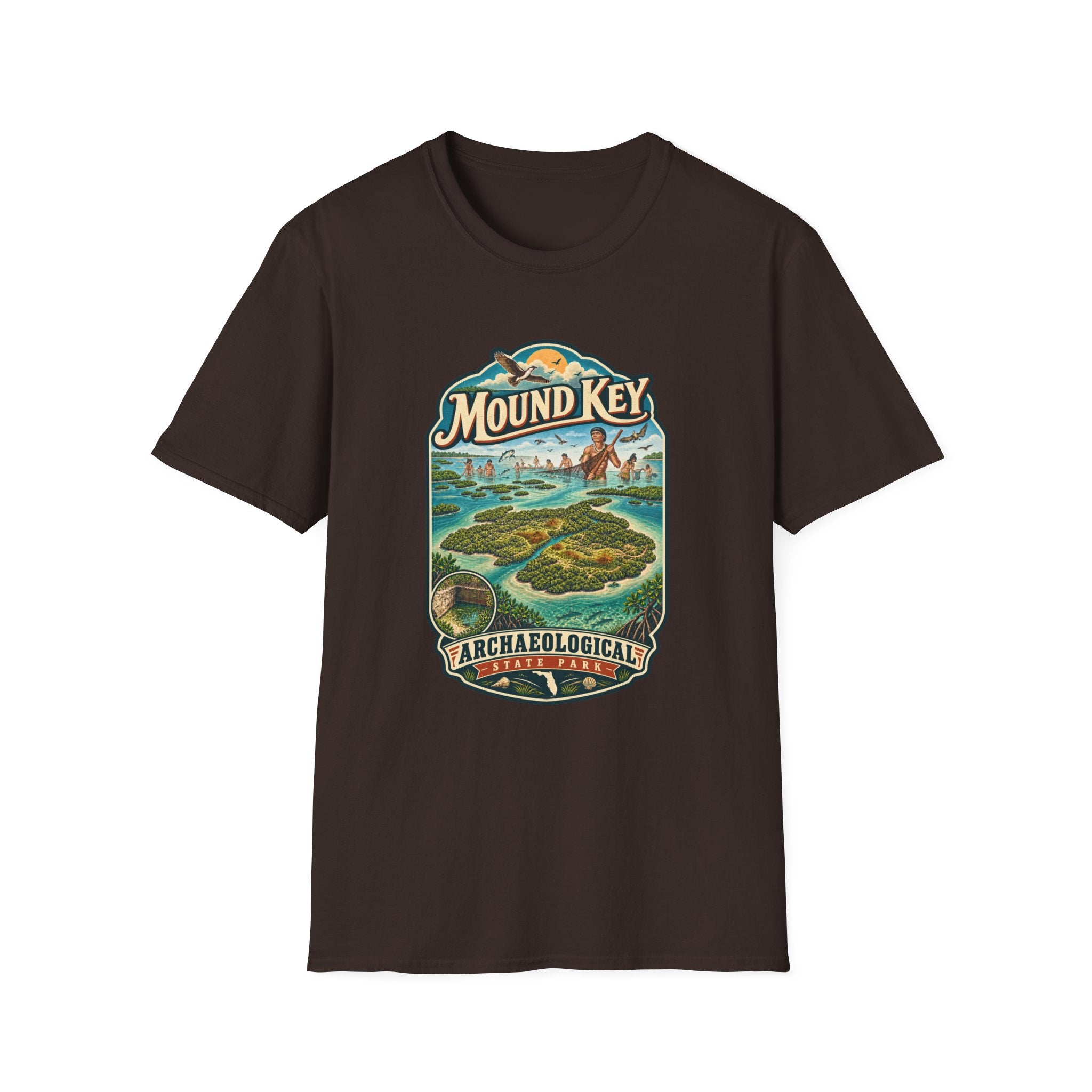 Mound Key- Retro Tee
