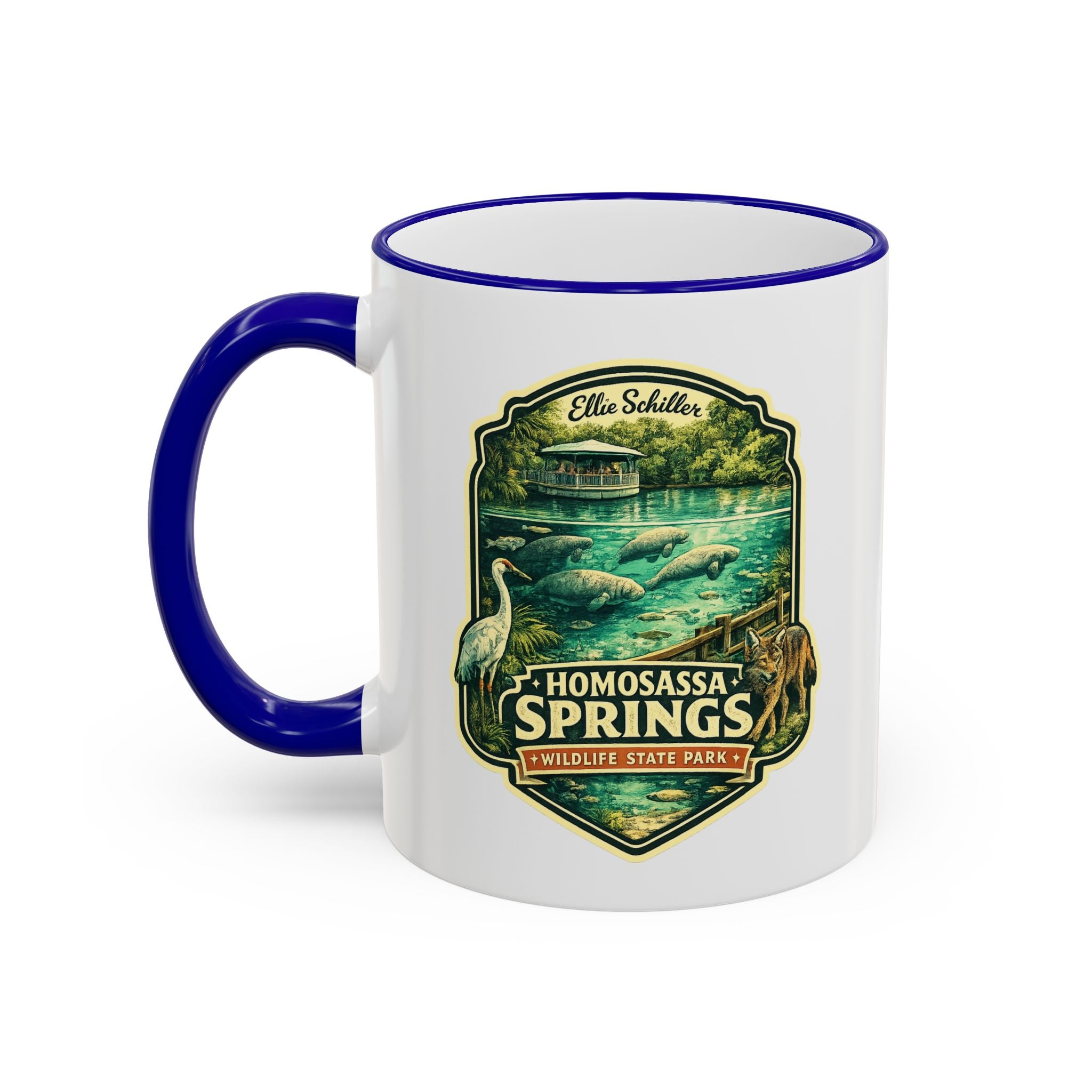 Homosassa Springs Accent Rim & Handle 11oz/15oz