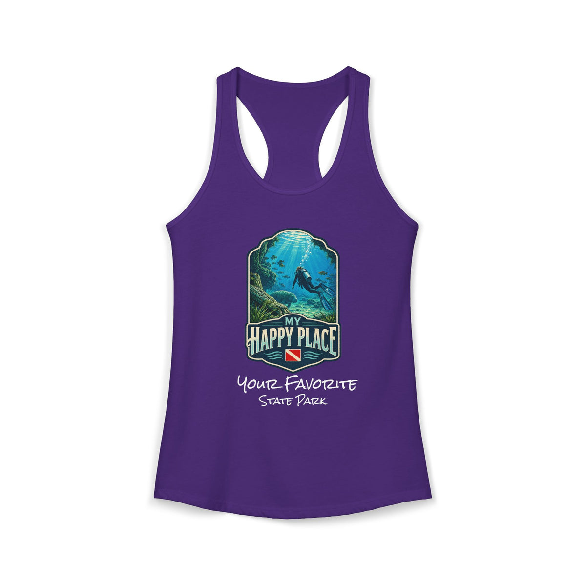 CUSTOMIZABLE Springs Racerback Tank