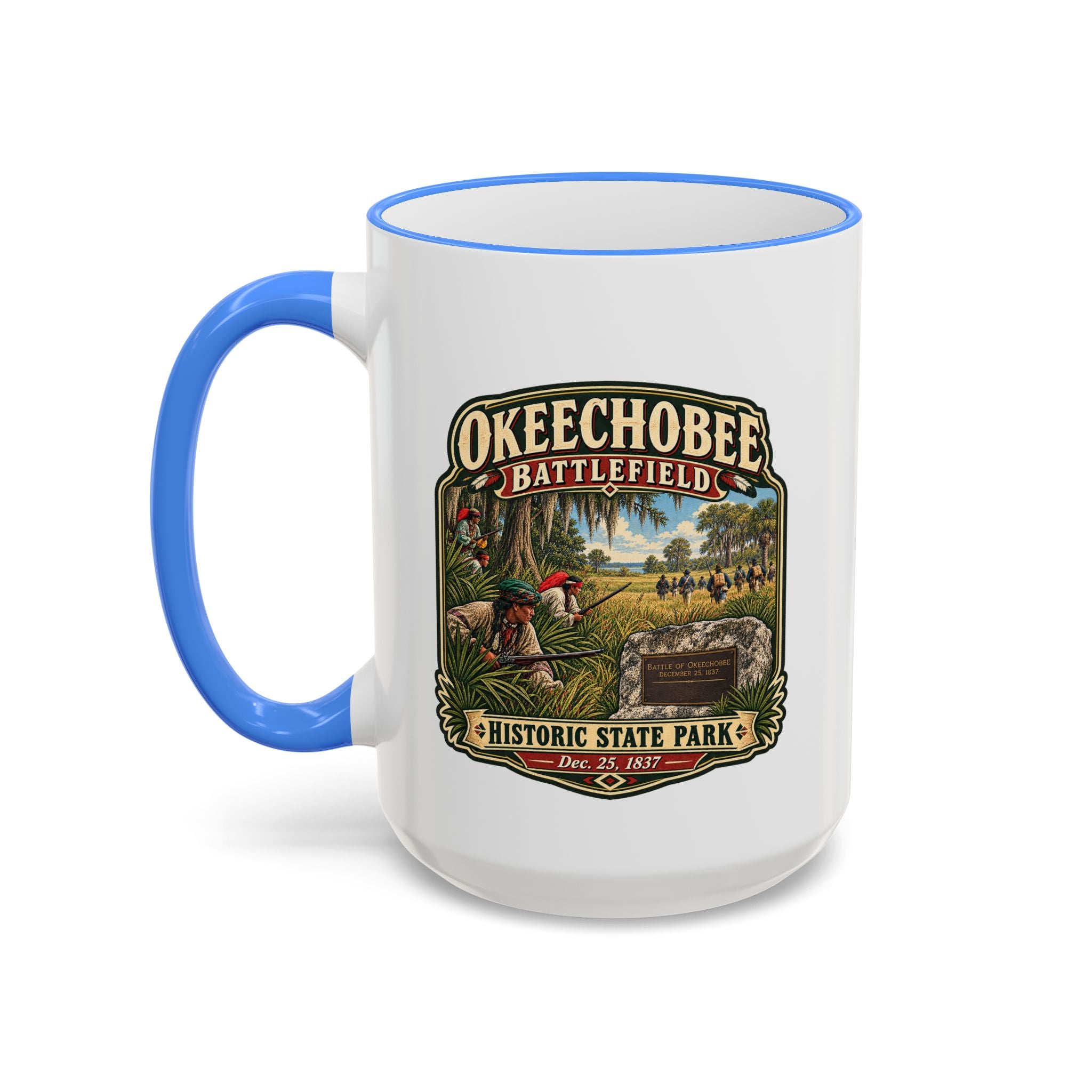 Okeechobee Battlefield River Accent Rim & Handle 11oz/15oz