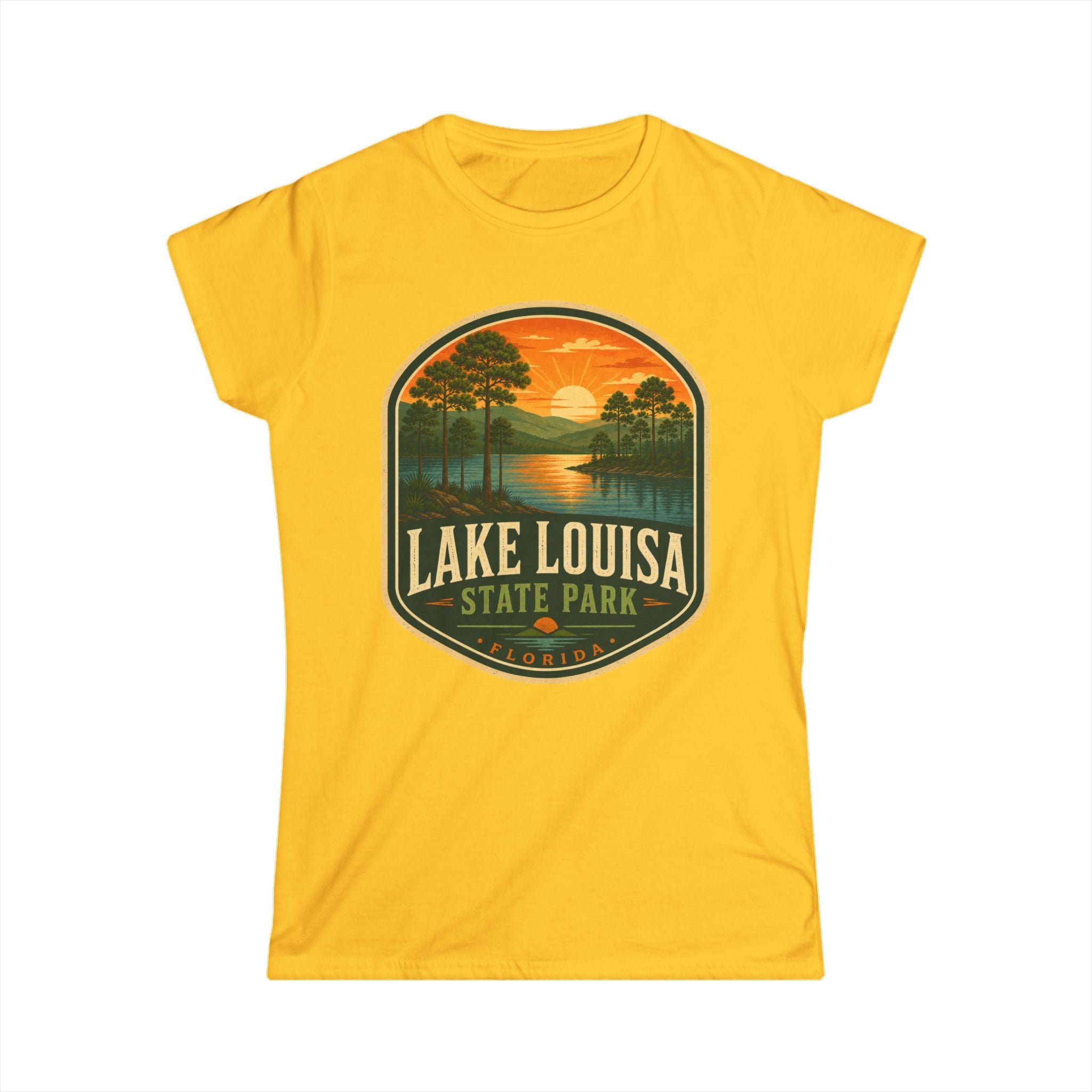 Lake Louisa- Vintage Sunset Tee