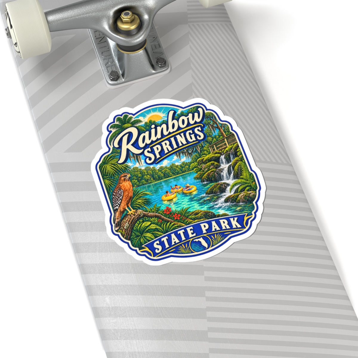Rainbow Springs State Park Sticker — Vintage Nature Park Decal