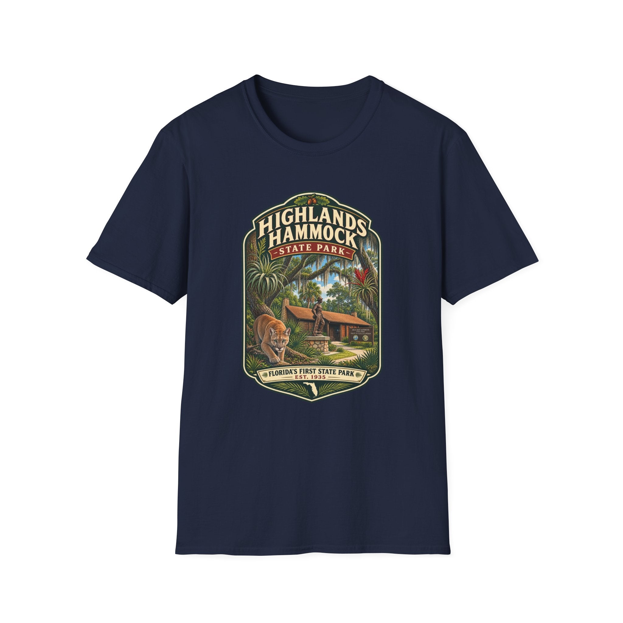 Highlands Hammock- Retro Tee