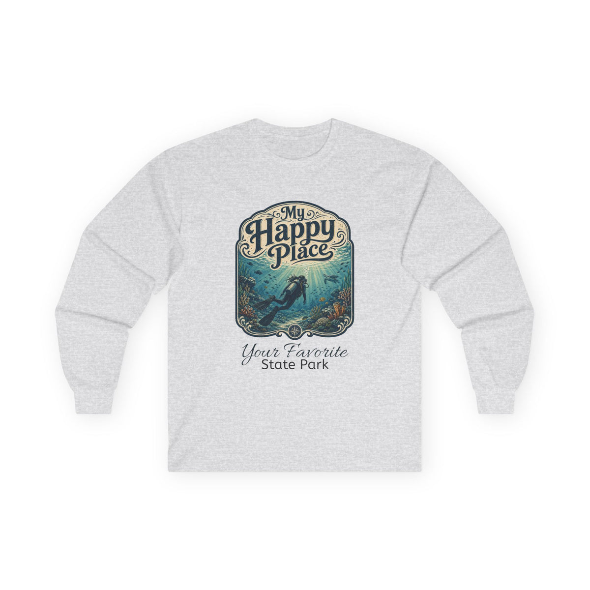 CUSTOMIZABLE Ocean — Vintage SCUBA Shirt