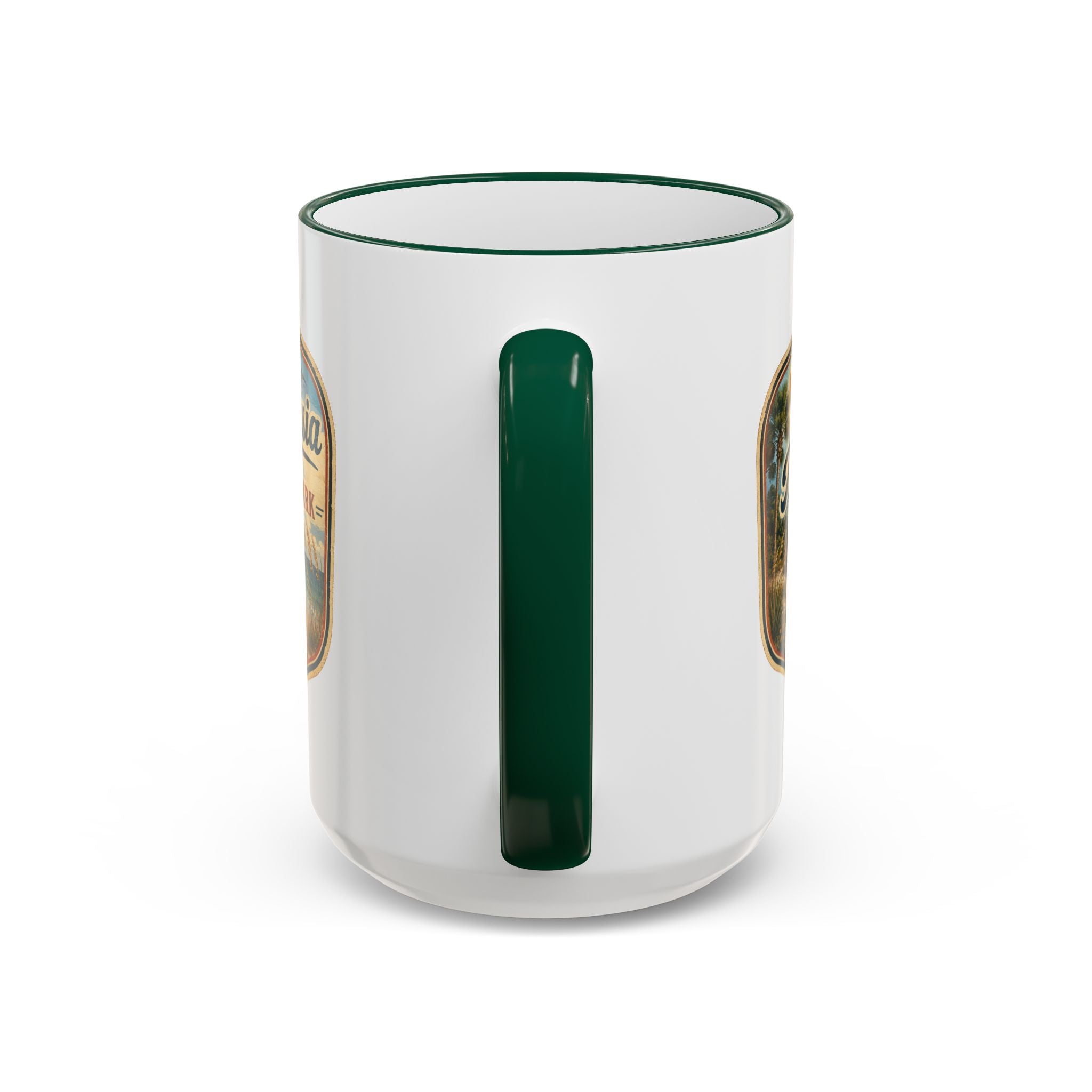 Anastasia Vintage Mug — Accent Rim & Handle 11oz/15oz