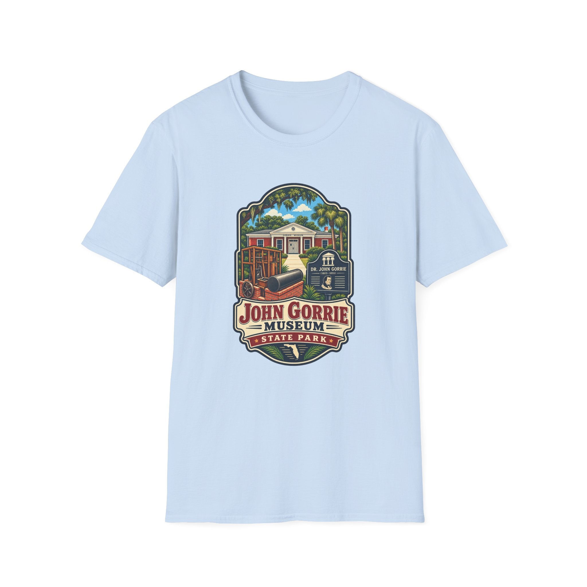 John Gorrie Museum- Retro Tee