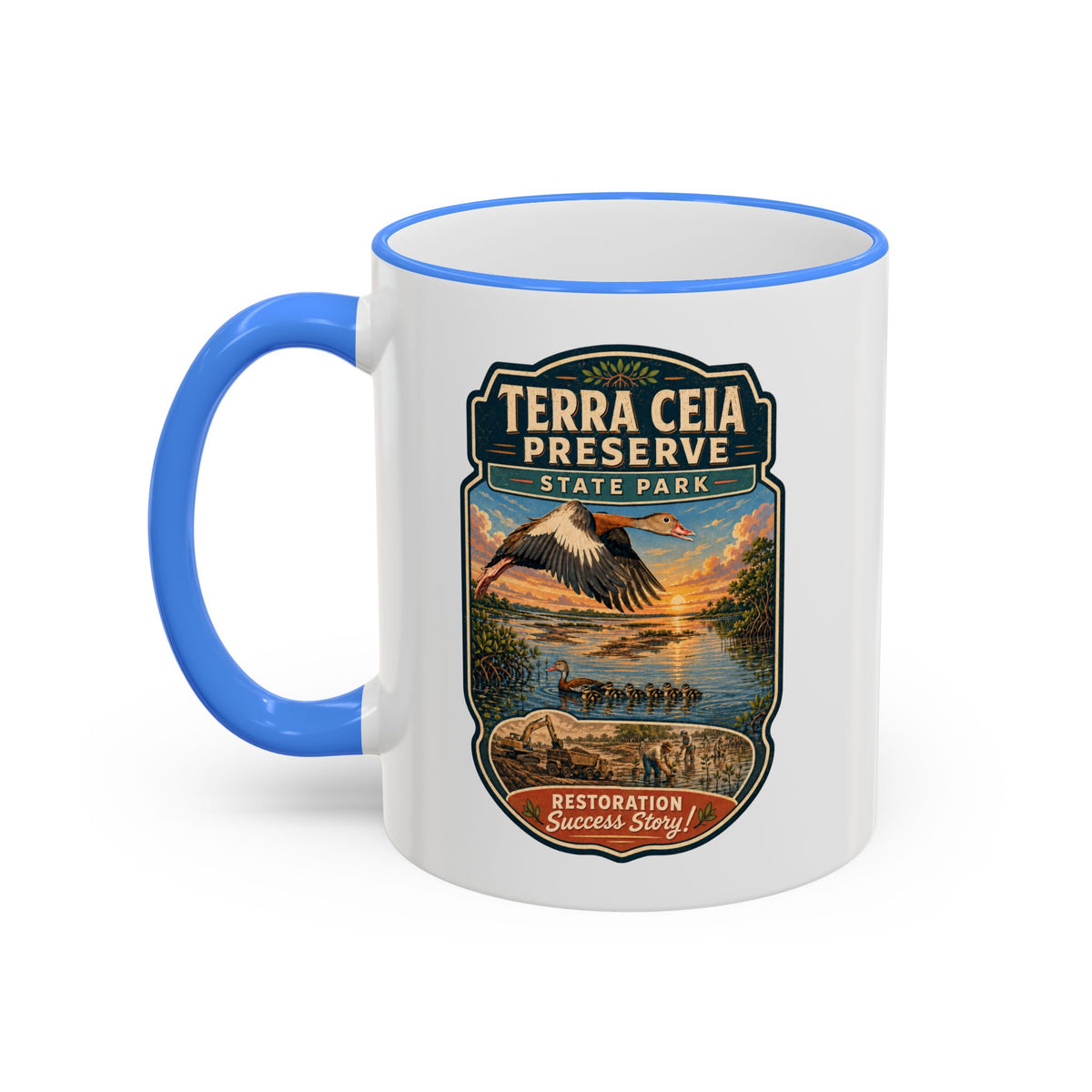 Terra Ceia Preserve — Accent Rim & Handle 11oz/15oz