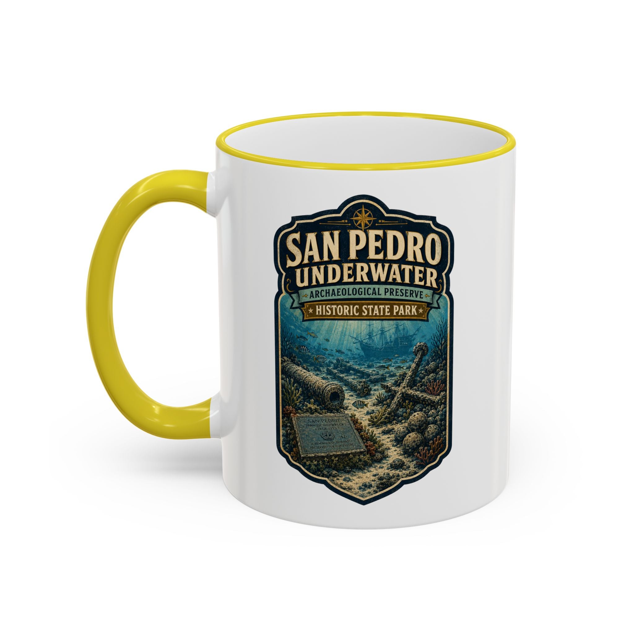 San Pedro Accent Rim & Handle 11oz/15oz