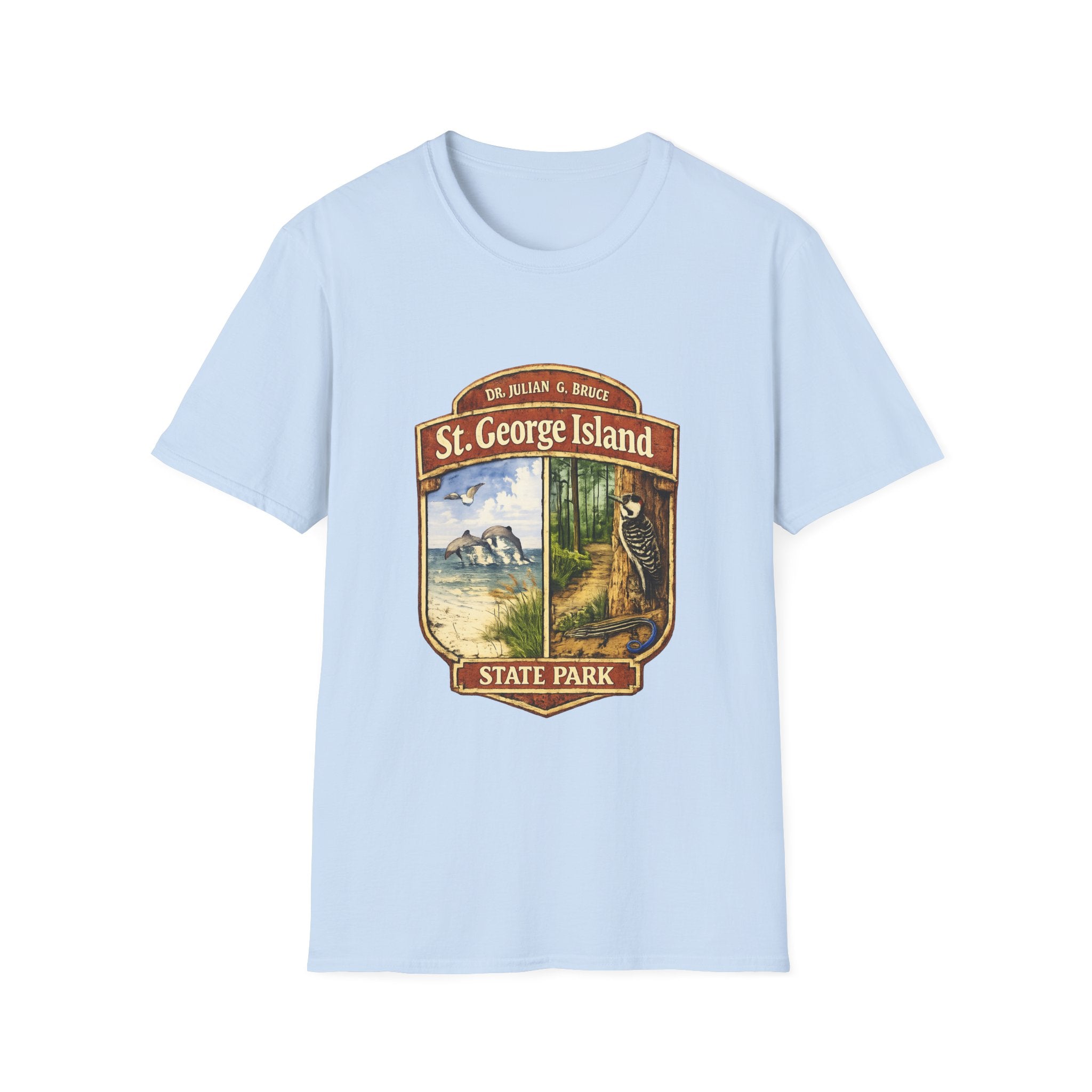 St. George Island- Retro Tee
